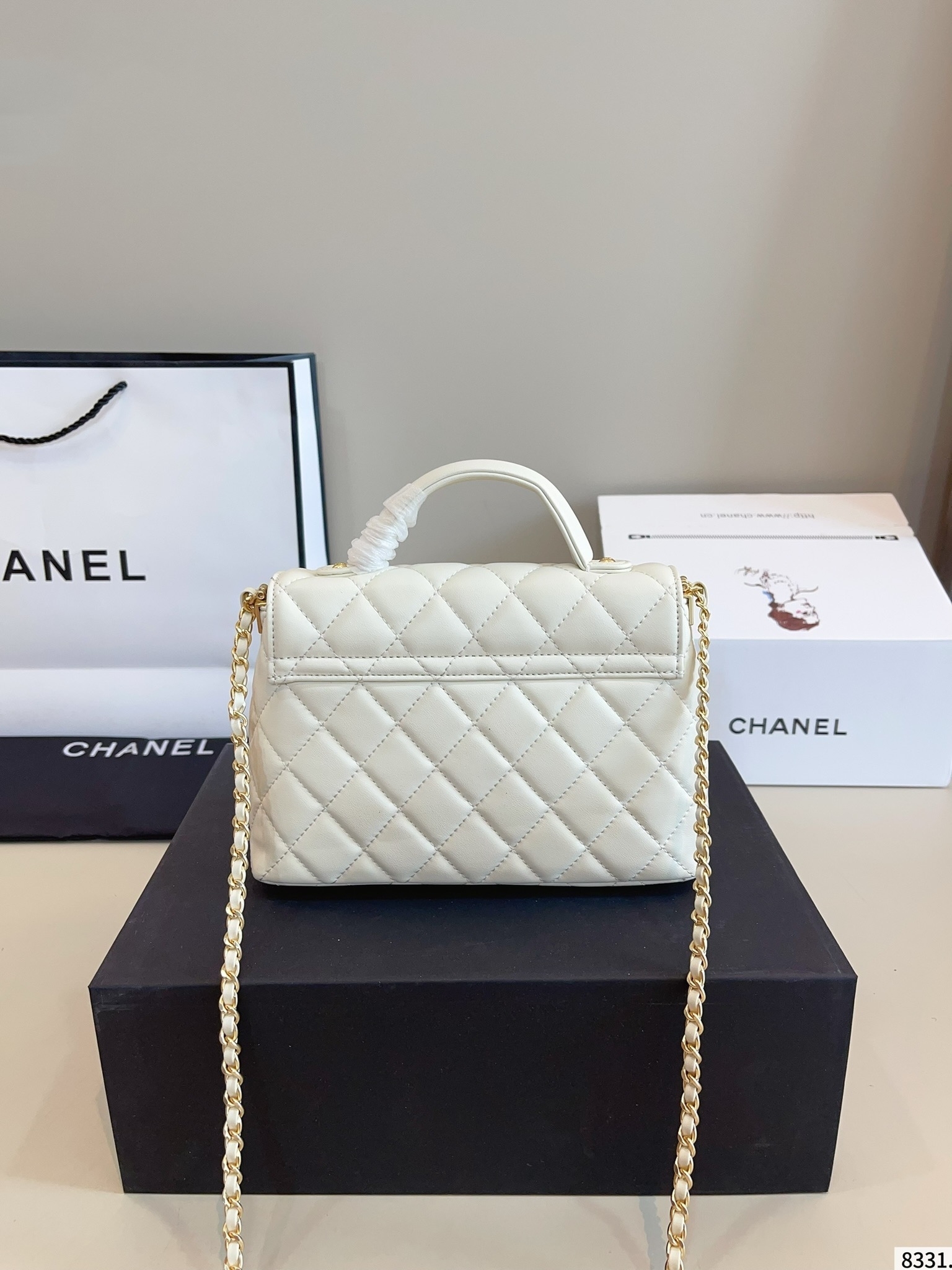 【CHANEL旗艦店】シャネル KELLY チェーンバッグ ハンドバッグ