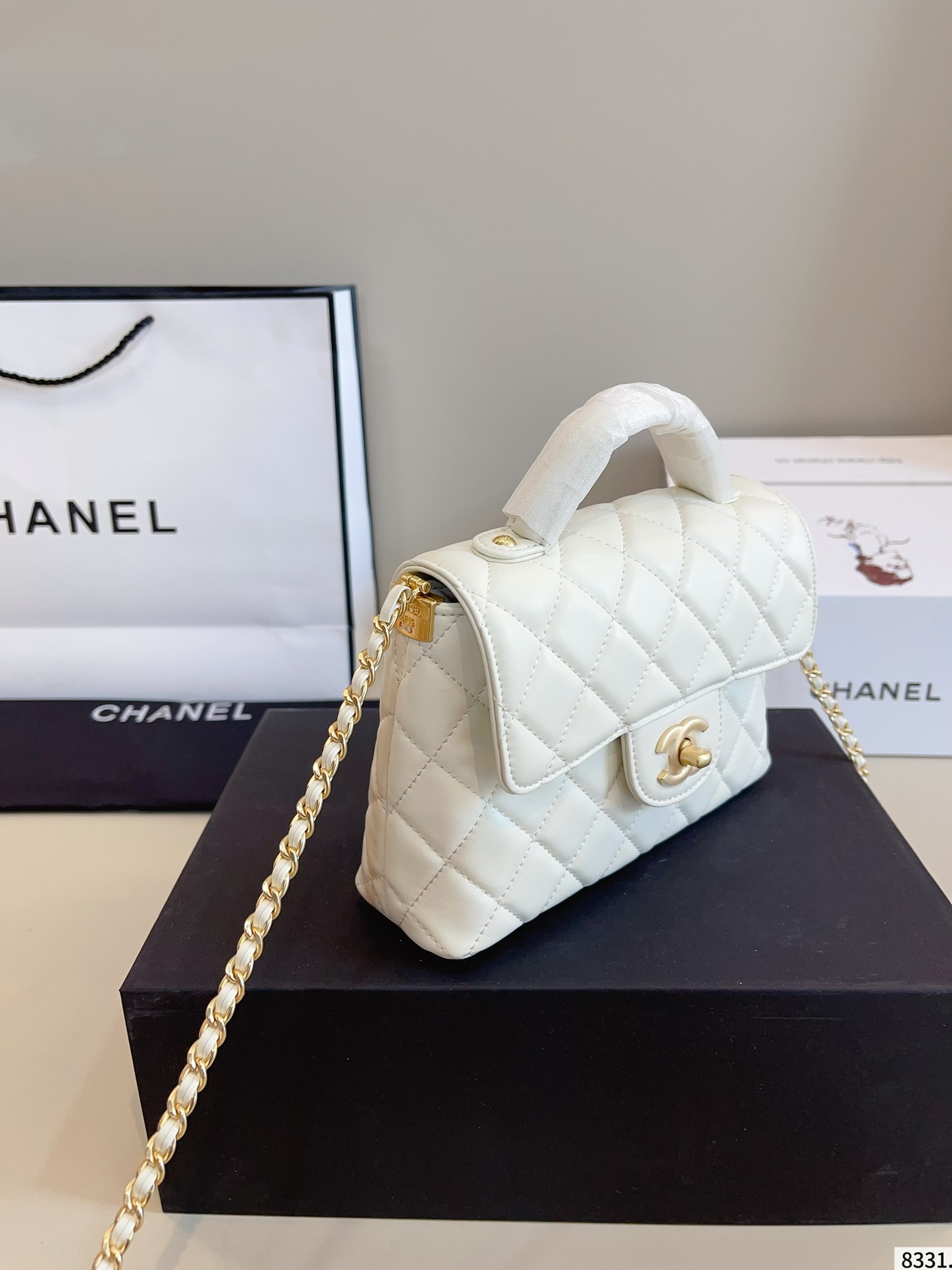 【CHANEL旗艦店】シャネル KELLY チェーンバッグ ハンドバッグ