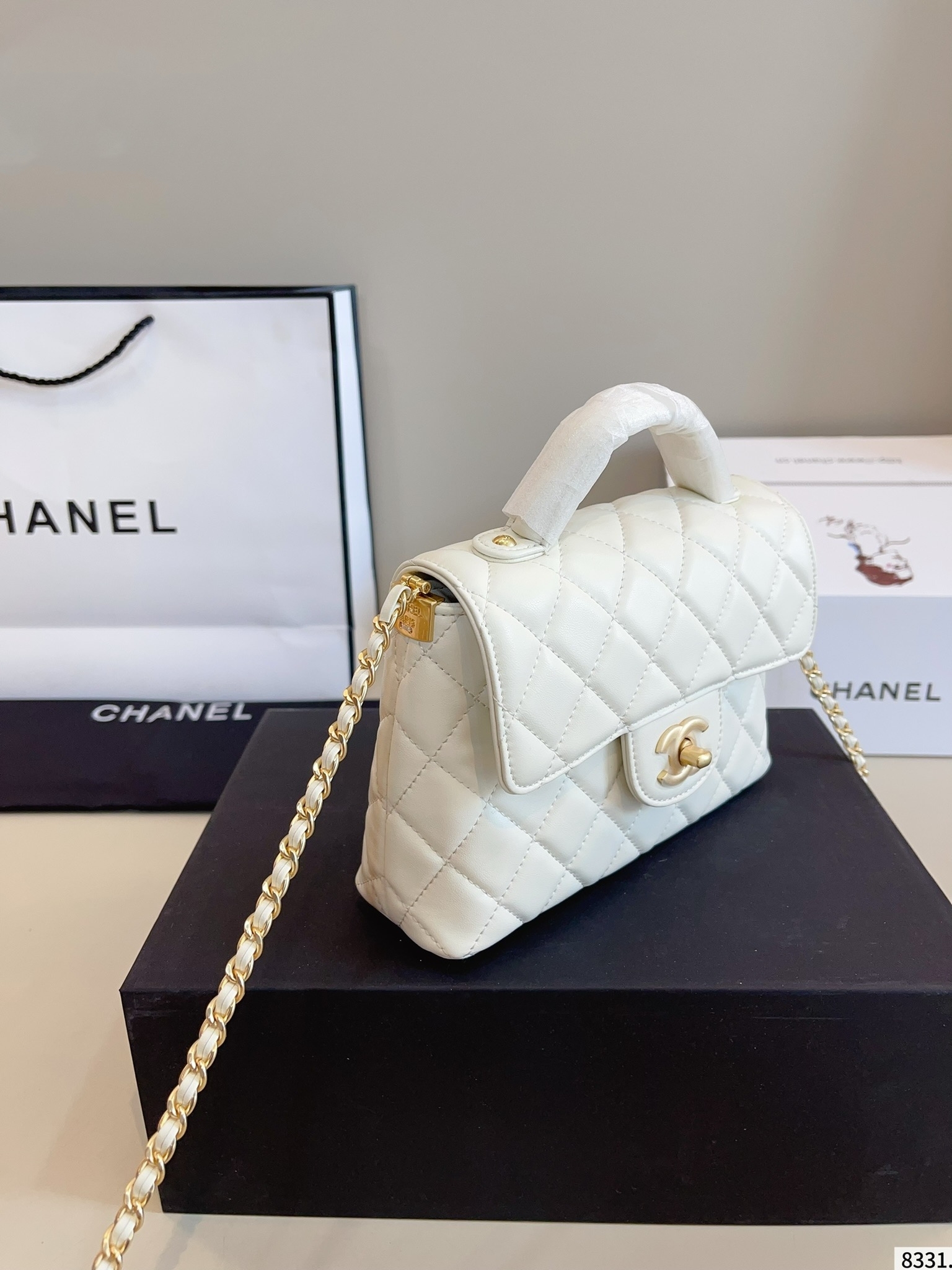 【CHANEL旗艦店】シャネル KELLY チェーンバッグ ハンドバッグ