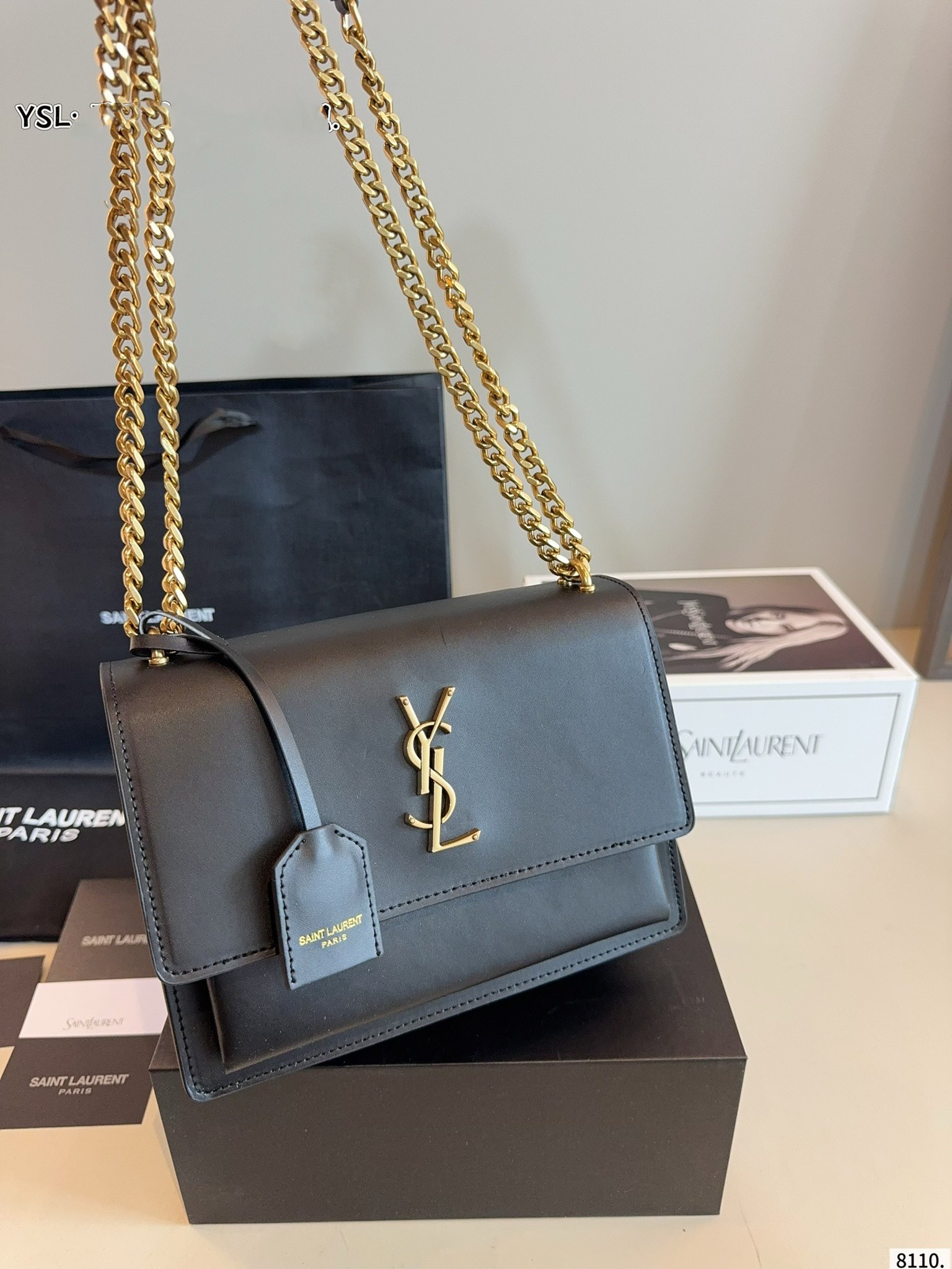 【SAINT LAURENT旗艦店】サンローラン SUNSET ショルダーバッグ