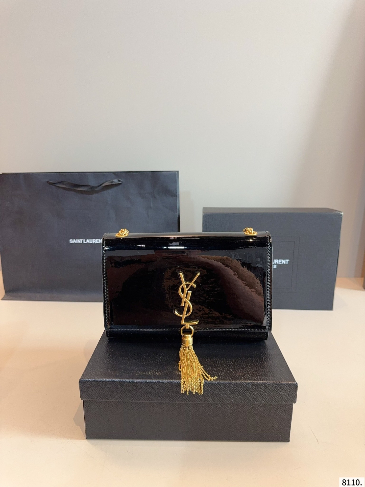 【SAINT LAURENT旗艦店】サンローラン フリンジ ショルダーバッグ