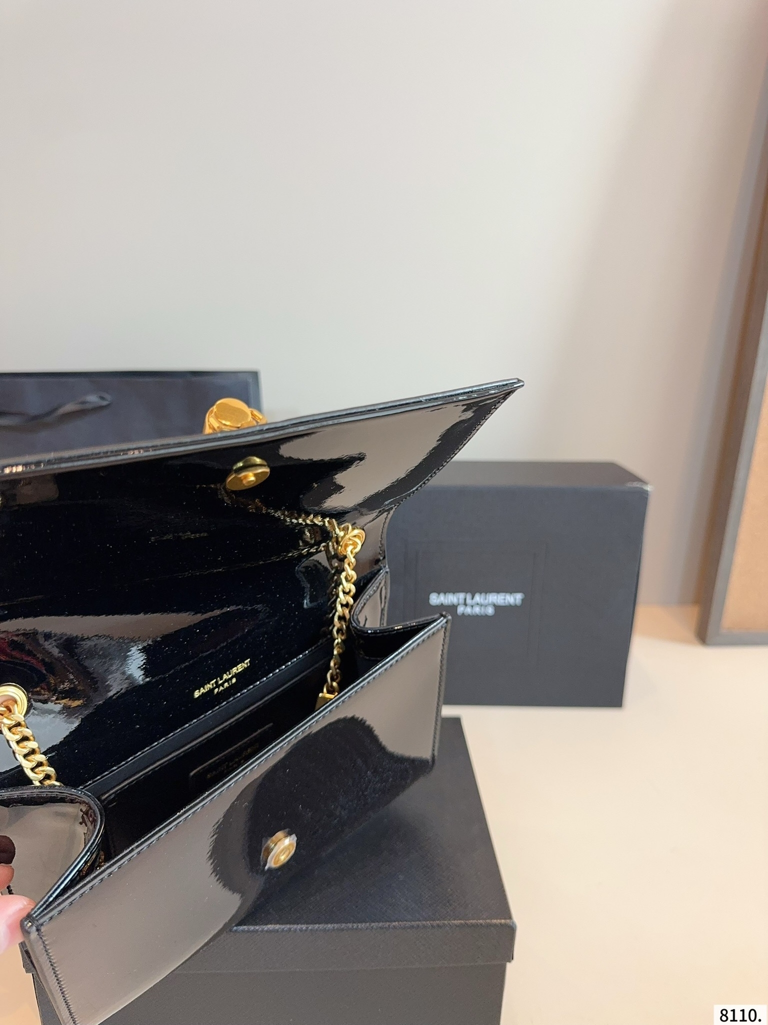 【SAINT LAURENT旗艦店】サンローラン フリンジ ショルダーバッグ