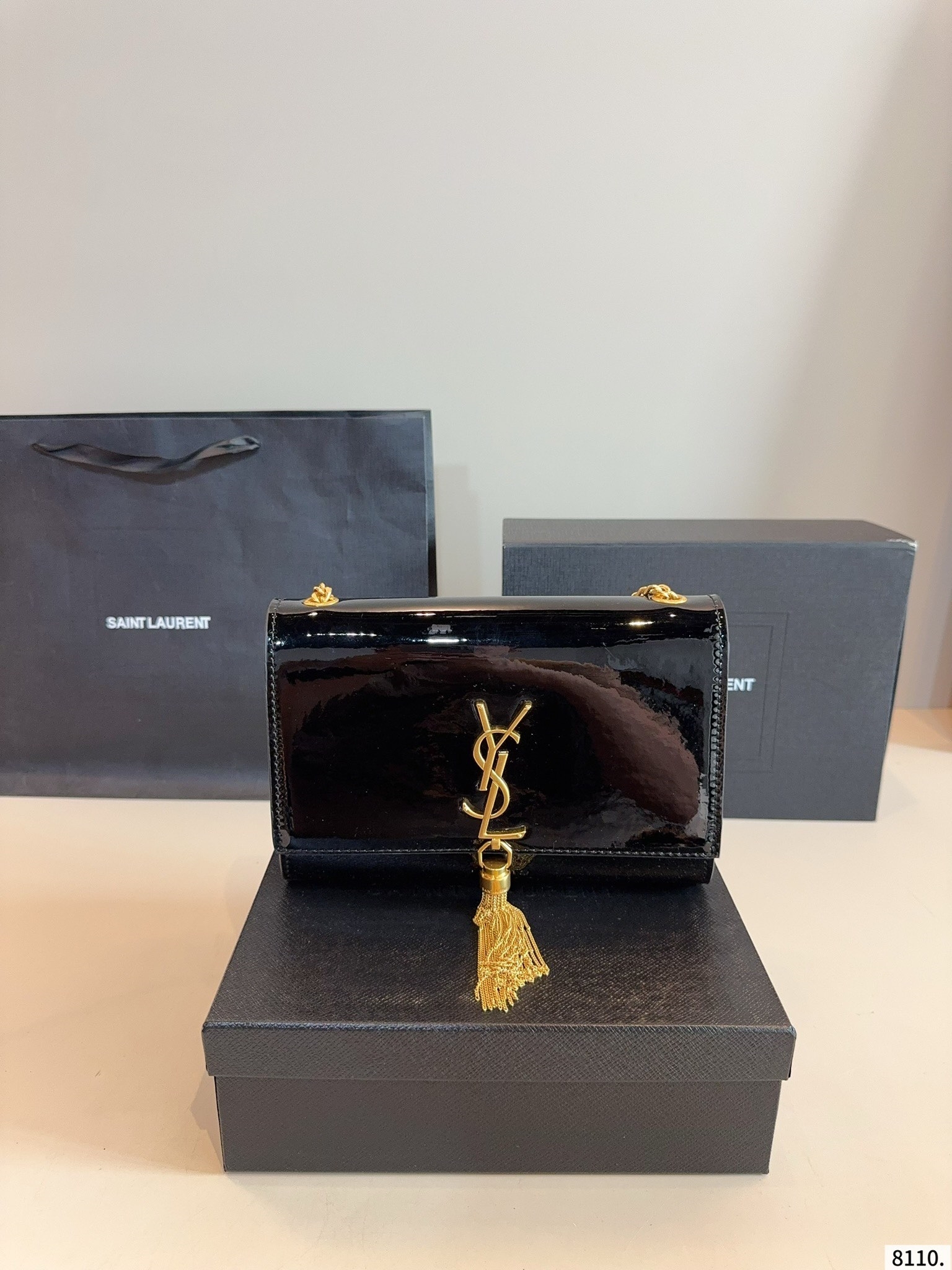 【SAINT LAURENT旗艦店】サンローラン フリンジ ショルダーバッグ