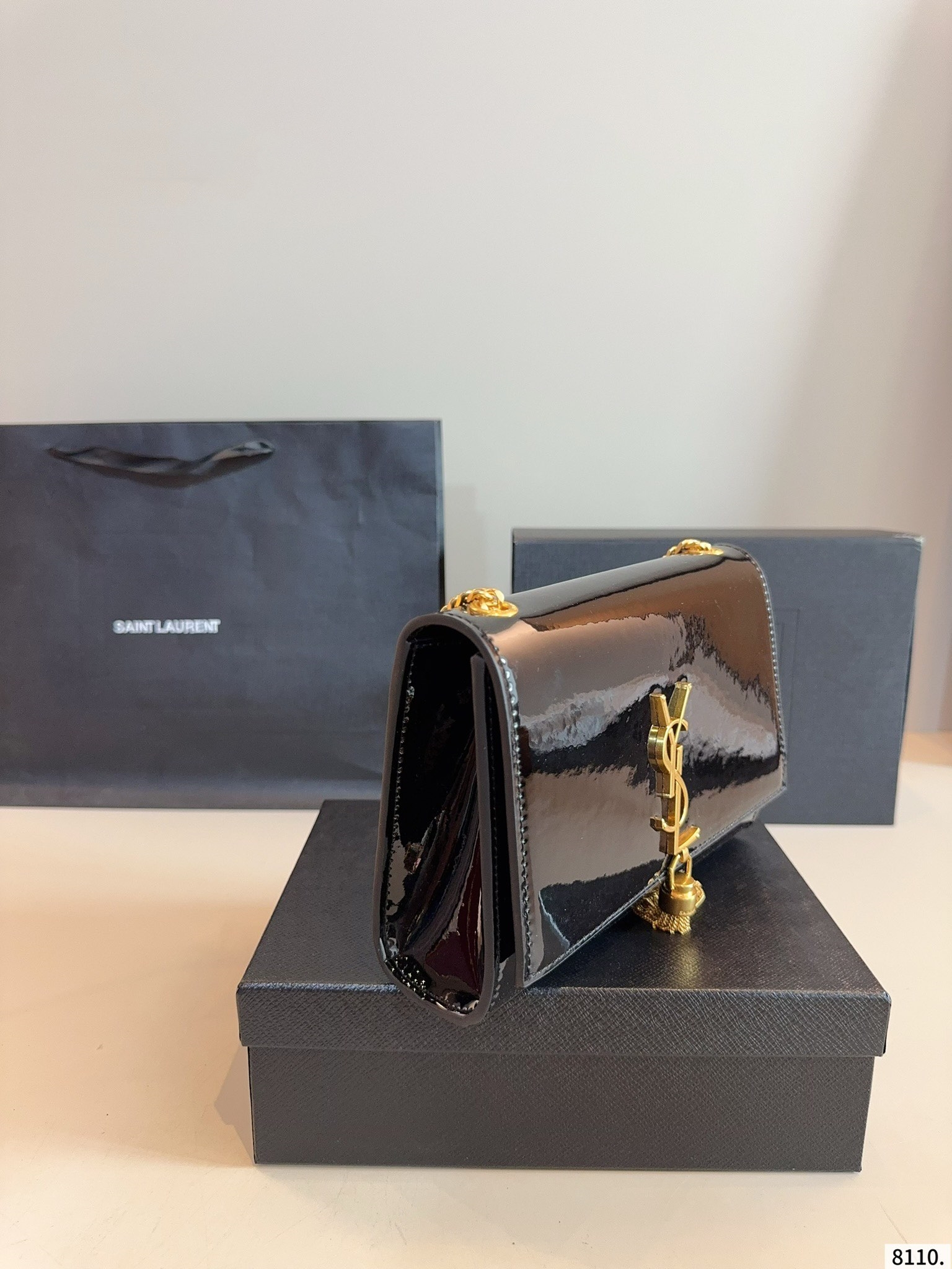 【SAINT LAURENT旗艦店】サンローラン フリンジ ショルダーバッグ