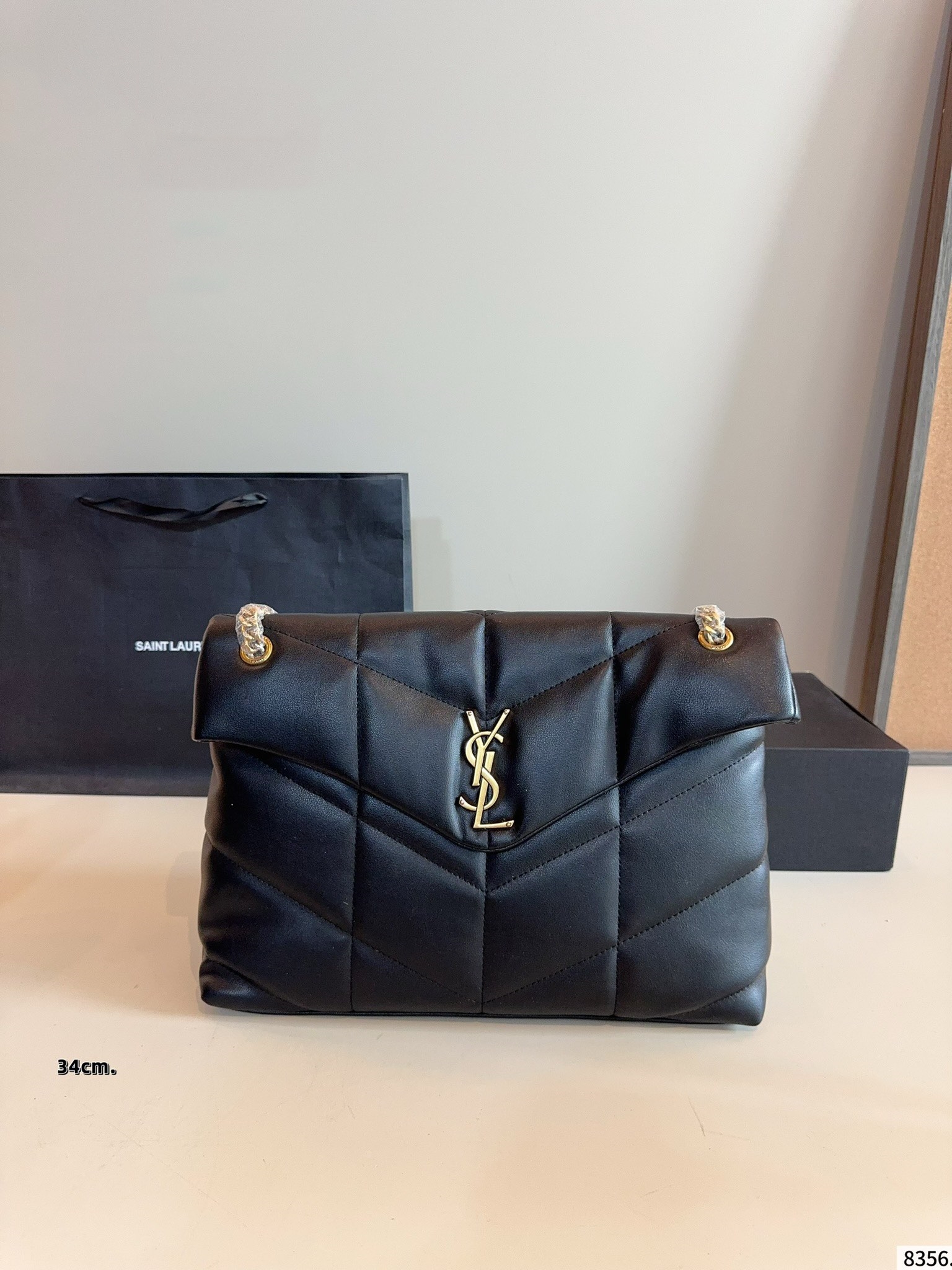 【SAINT LAURENT旗艦店】サンローラン LouLou Puffer ショルダーバッグ