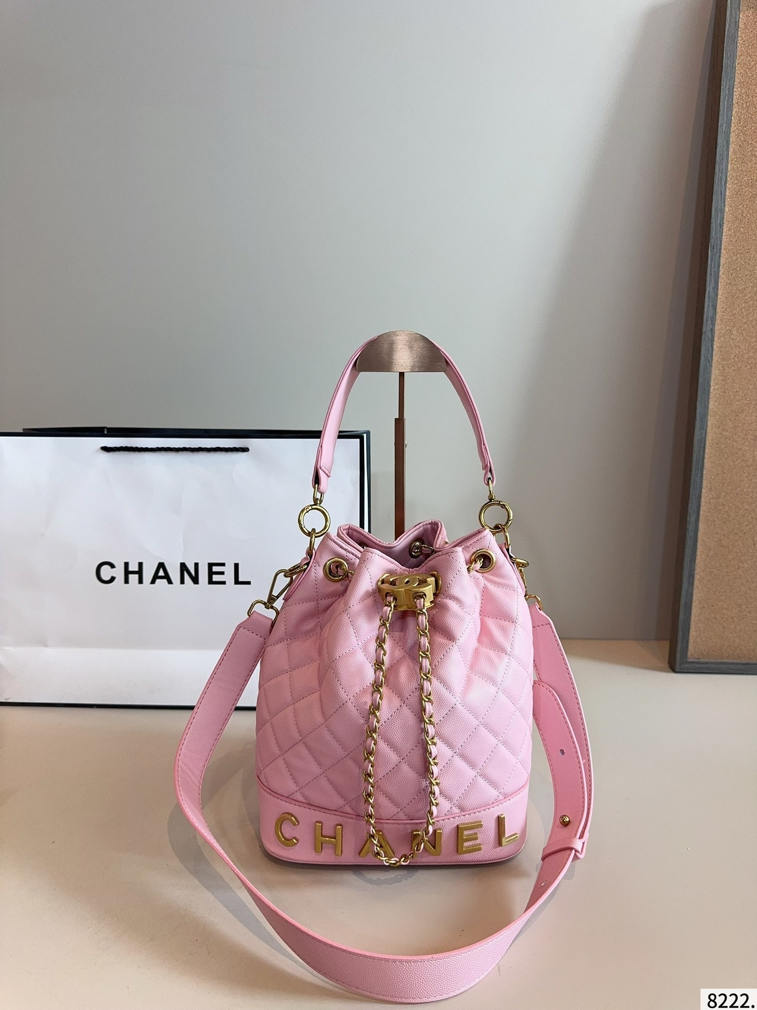 【CHANEL旗艦店】シャネル ★大人気 バケットバッグ ショルダーバッグ
