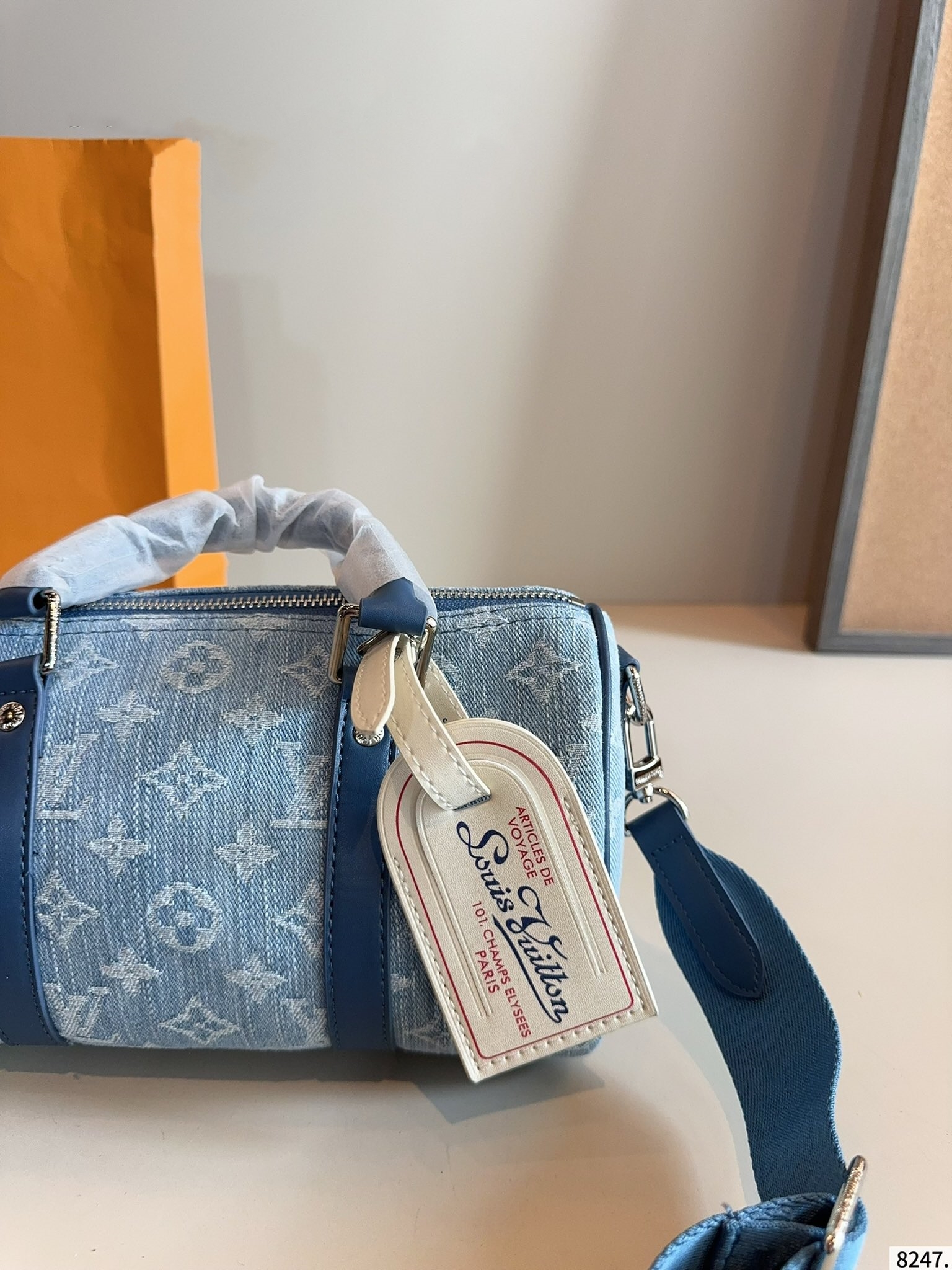 LOUIS VUITTON ルイヴィトン SPEEDY RETIRO デニムバッグ