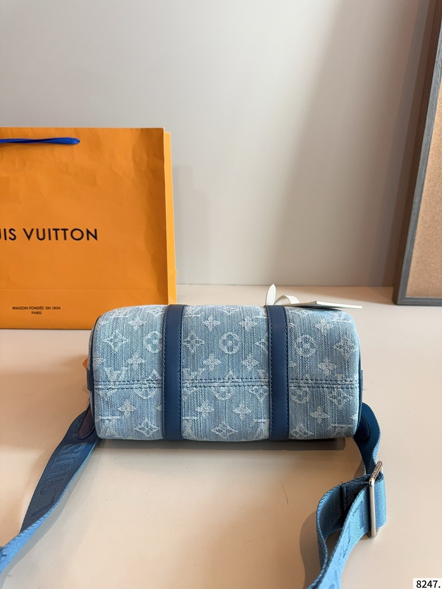LOUIS VUITTON ルイヴィトン SPEEDY RETIRO デニムバッグ