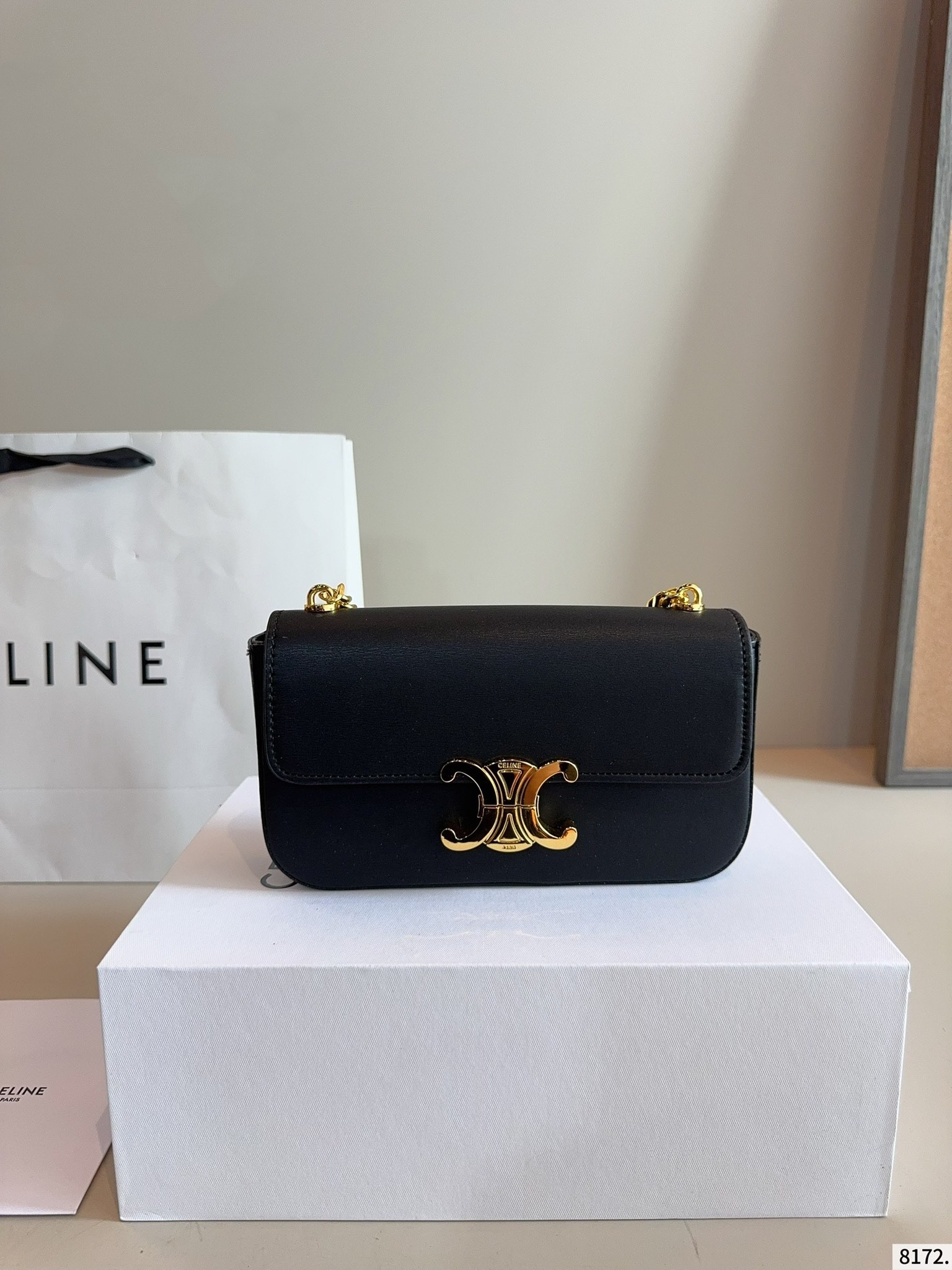 【CELINE公式旗艦店】セリーヌ 凱旋門 ショルダーバッグ