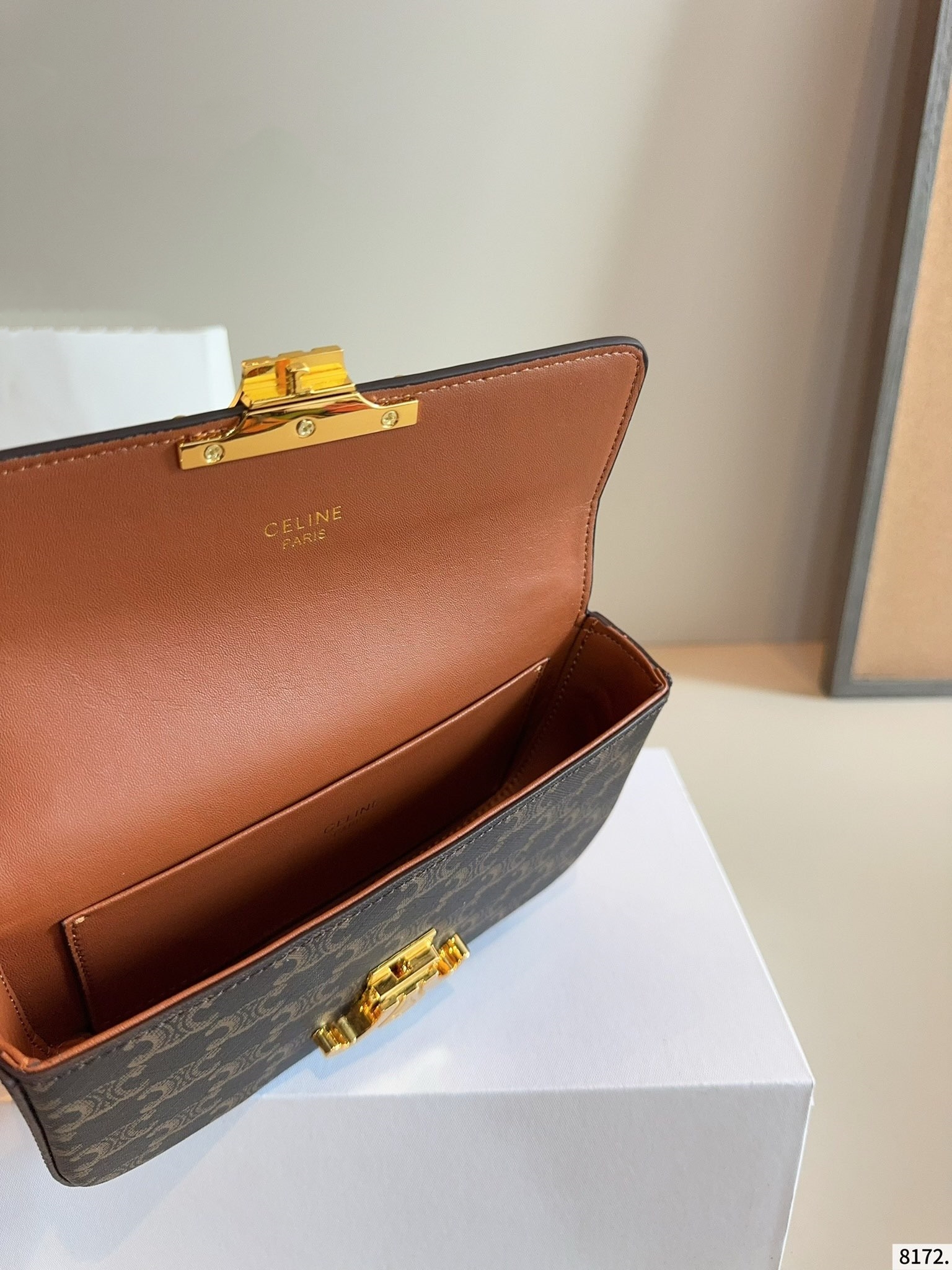 【CELINE公式旗艦店】セリーヌ 凱旋門 ショルダーバッグ