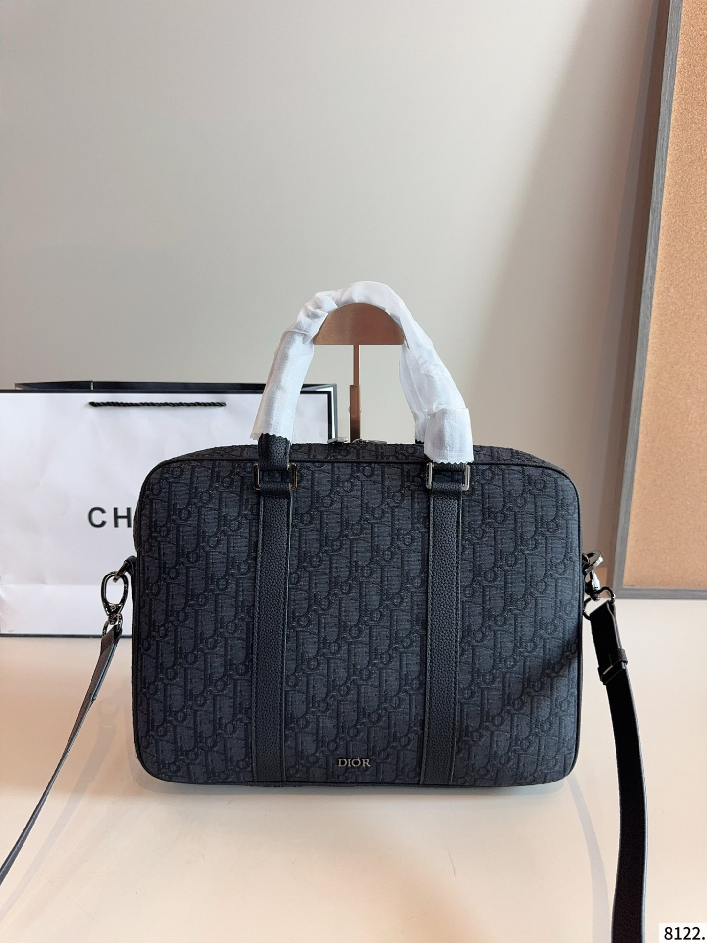 【DIOR旗艦店】ディオール 最新の男性ブリーフケース ハンドバッグ