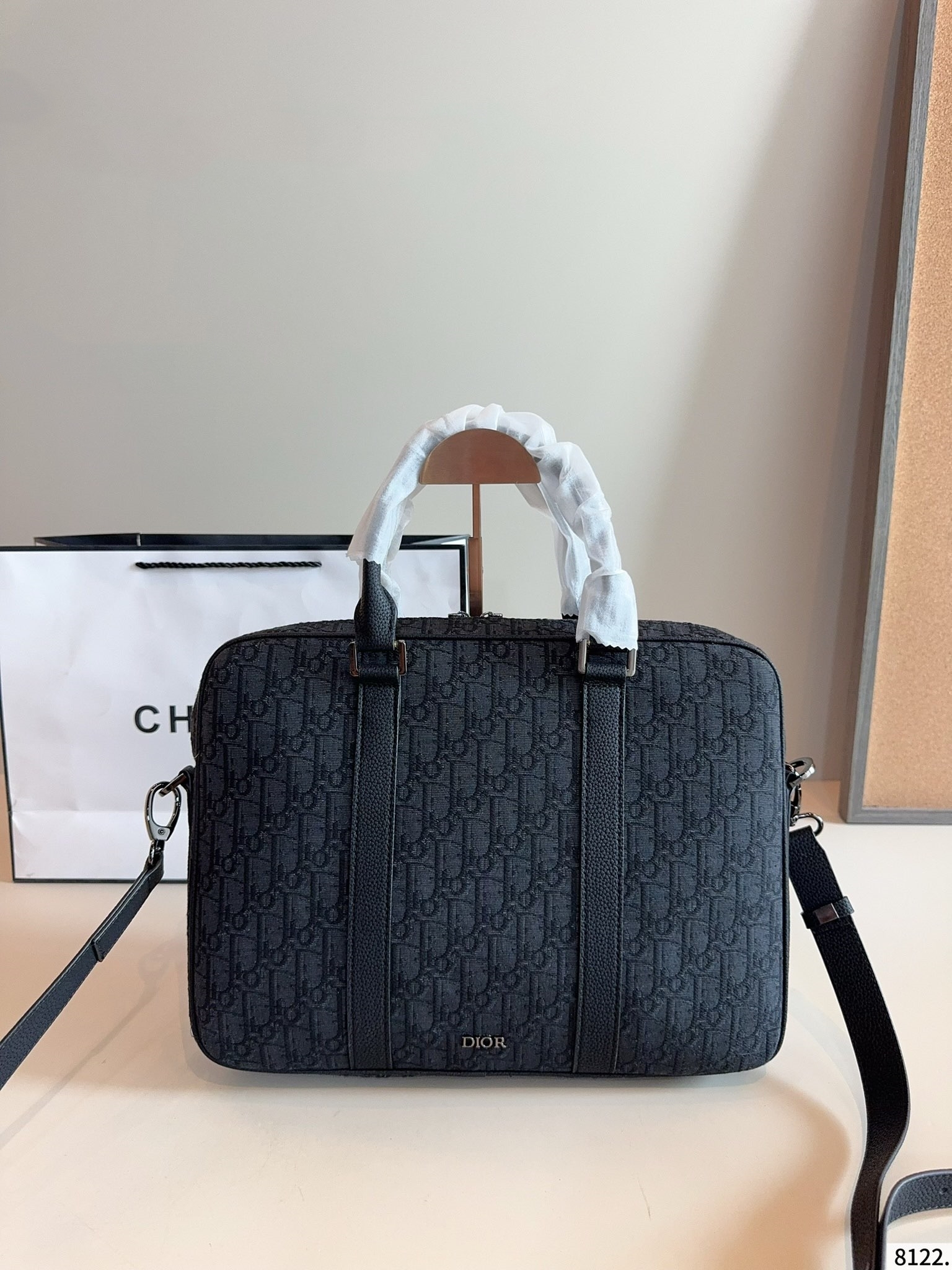 【DIOR旗艦店】ディオール 最新の男性ブリーフケース ハンドバッグ