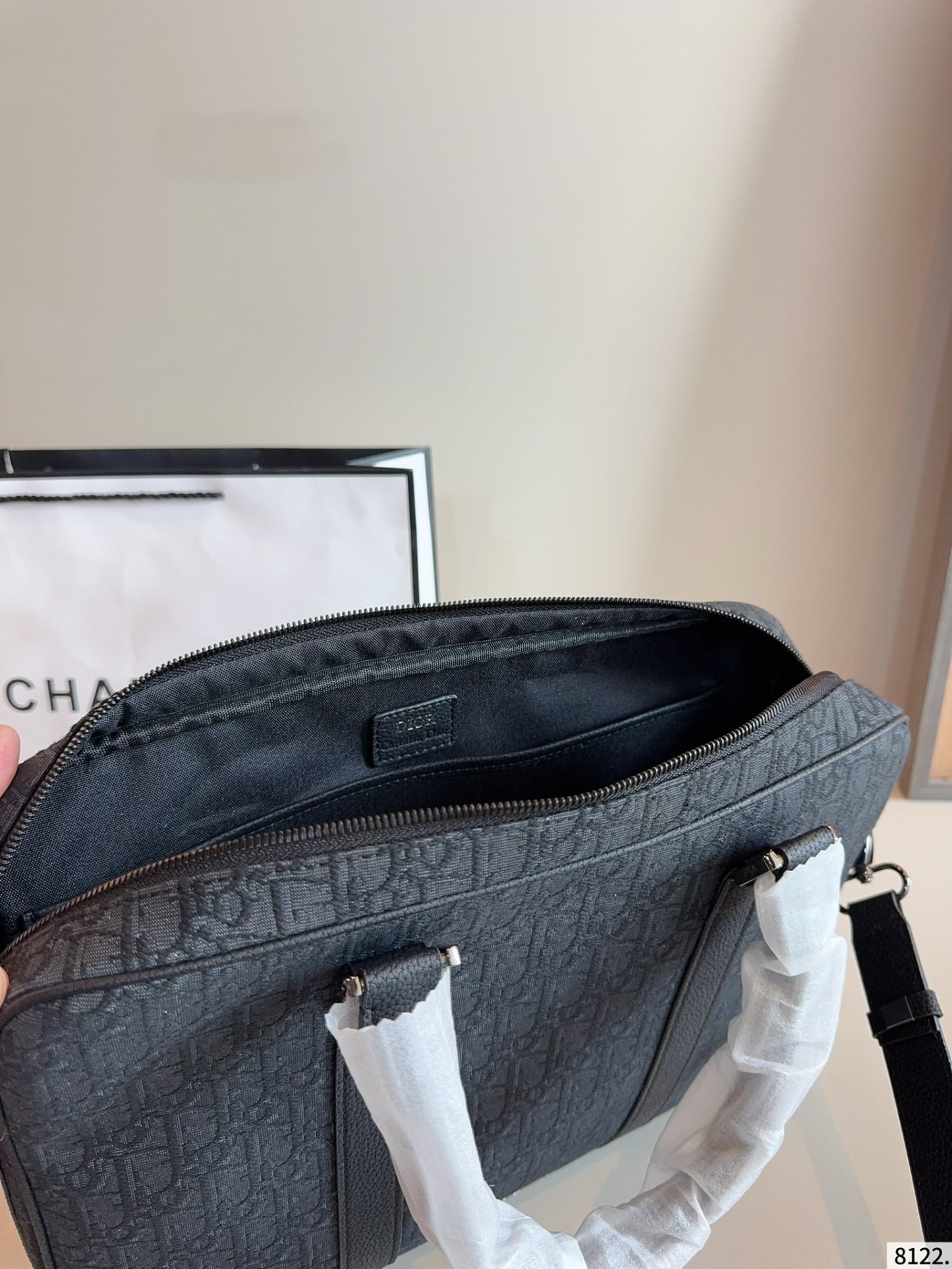 【DIOR旗艦店】ディオール 最新の男性ブリーフケース ハンドバッグ