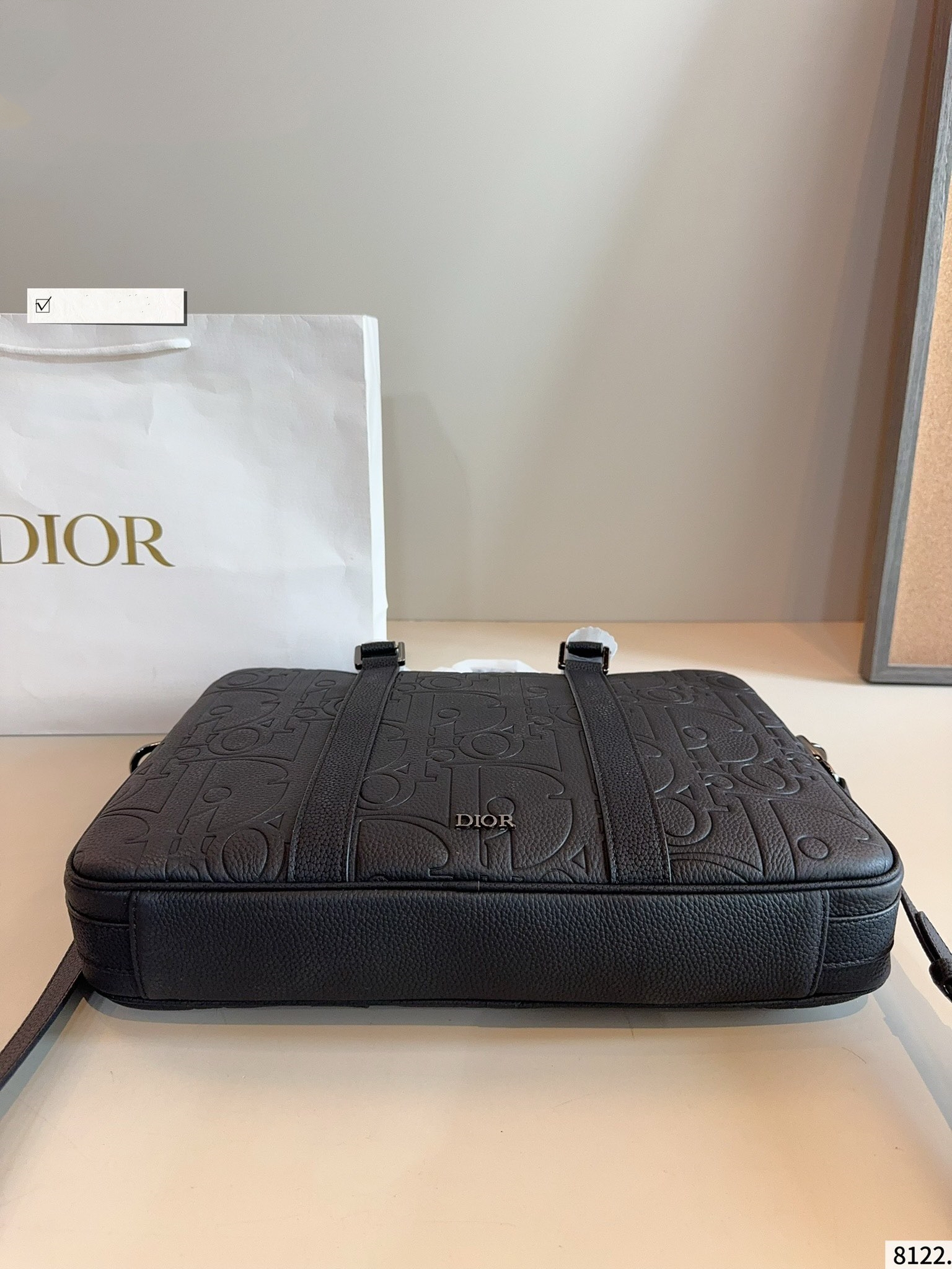 【DIOR旗艦店】ディオール 最新の男性ブリーフケース ハンドバッグ