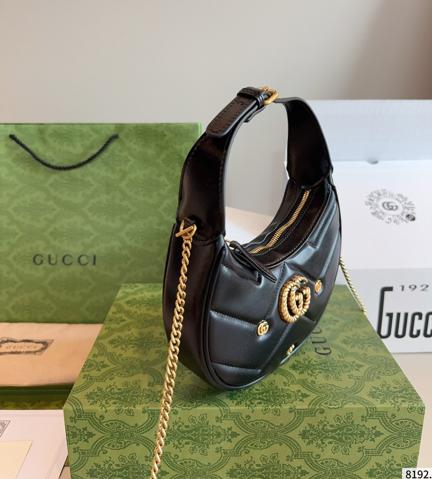 【GUCCI公式旗艦店】グッチ Marmont わきバッグ ハンドバッグ ★超人気