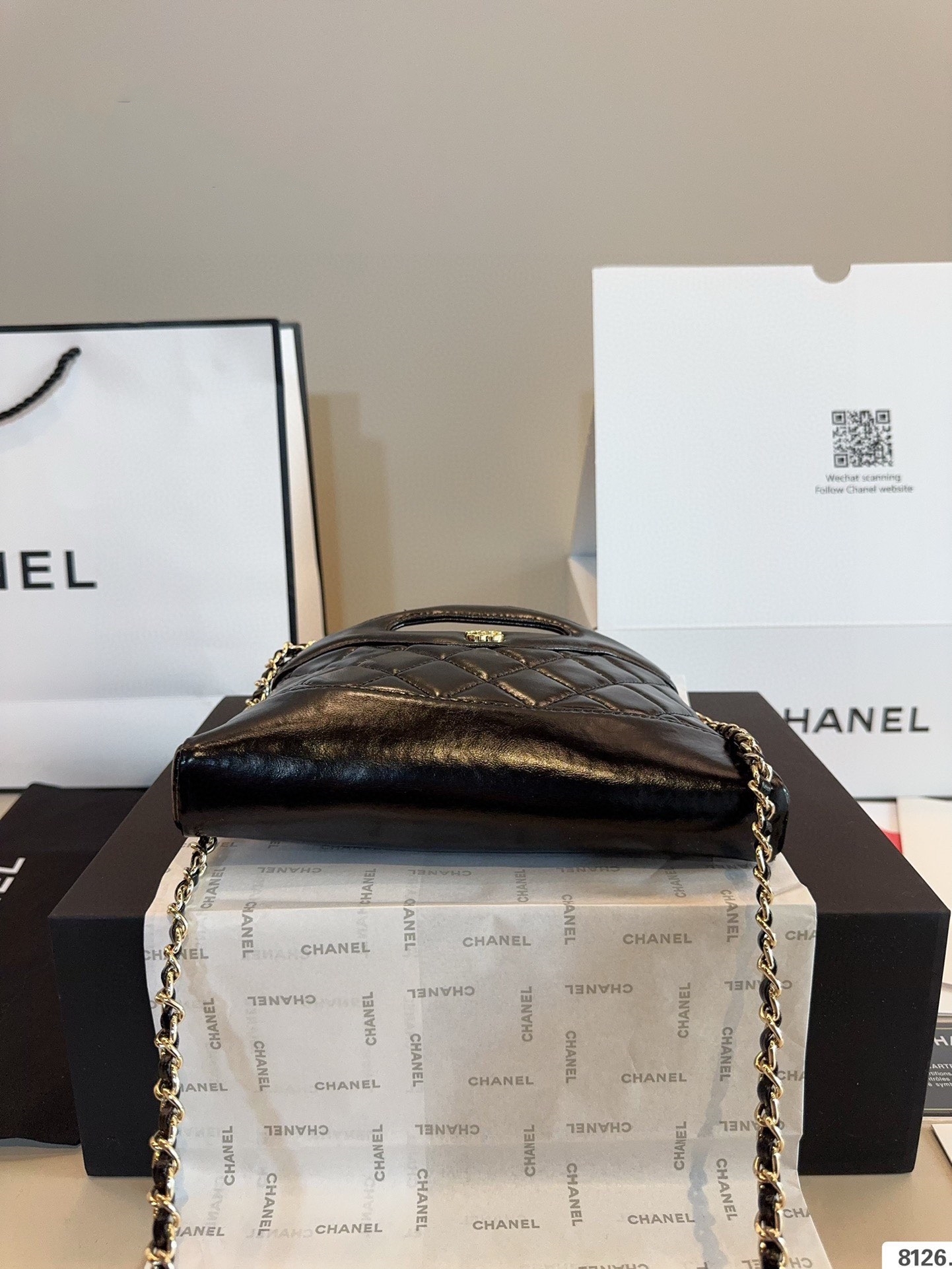 【CHANEL旗艦店】シャネル BAG NANO ハンドバッグ