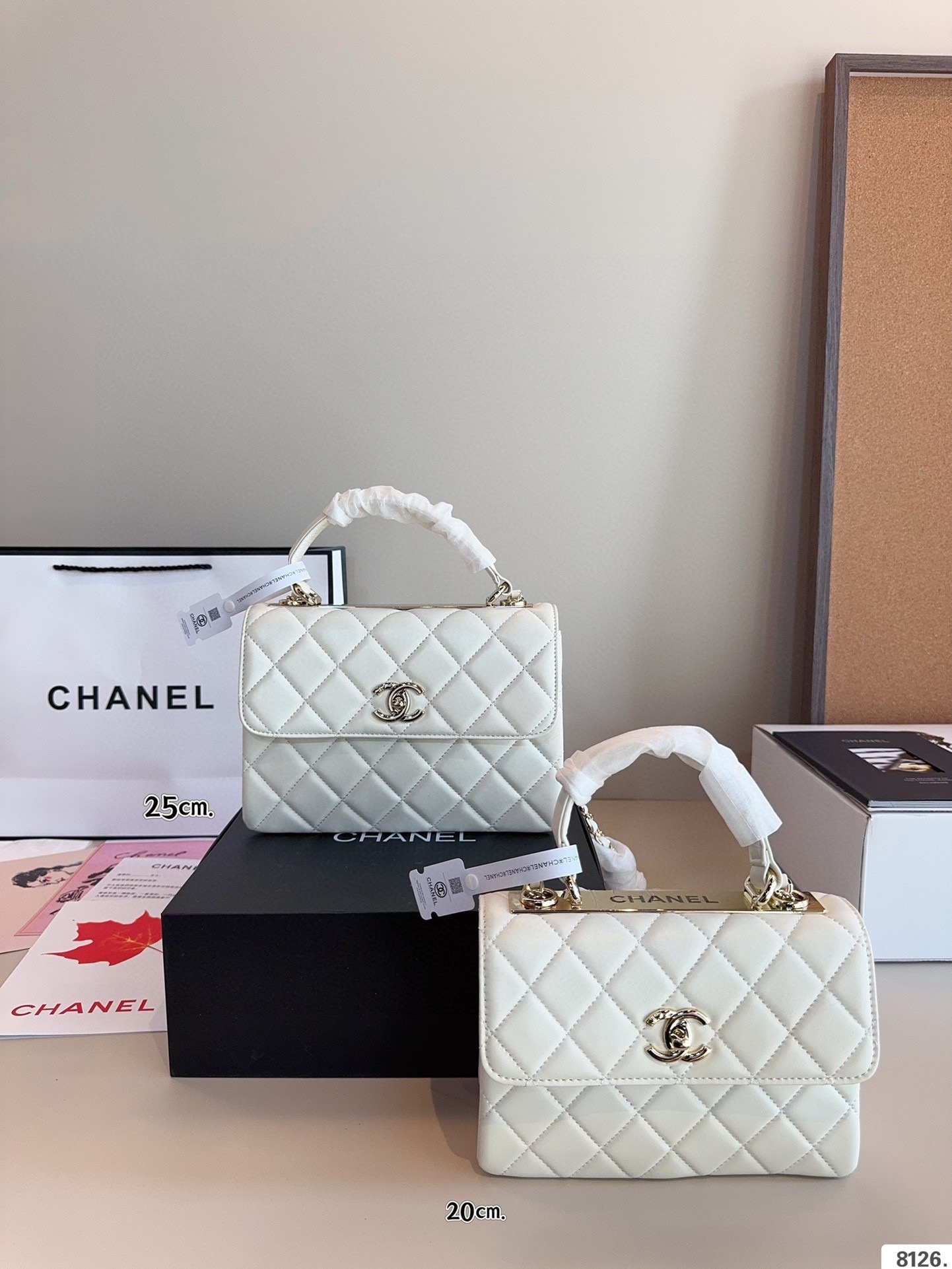 【CHANEL旗艦店】シャネル TRENDY CC ハンドバッグ