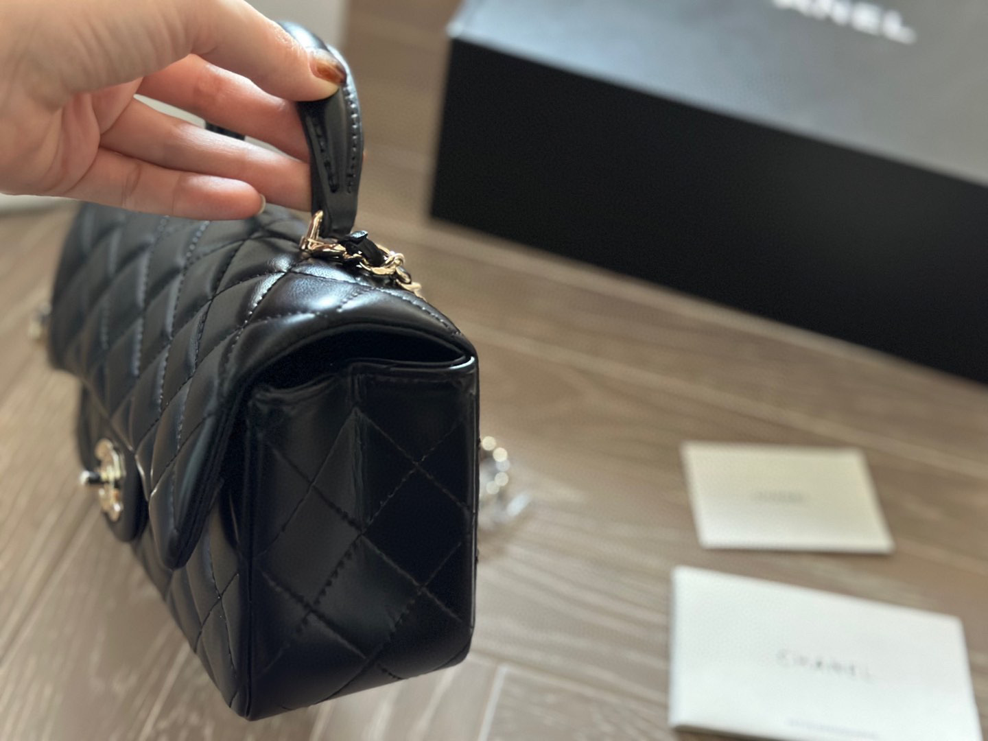 【CHANEL公式旗艦店】シャネル HANDLE ハンドバッグ