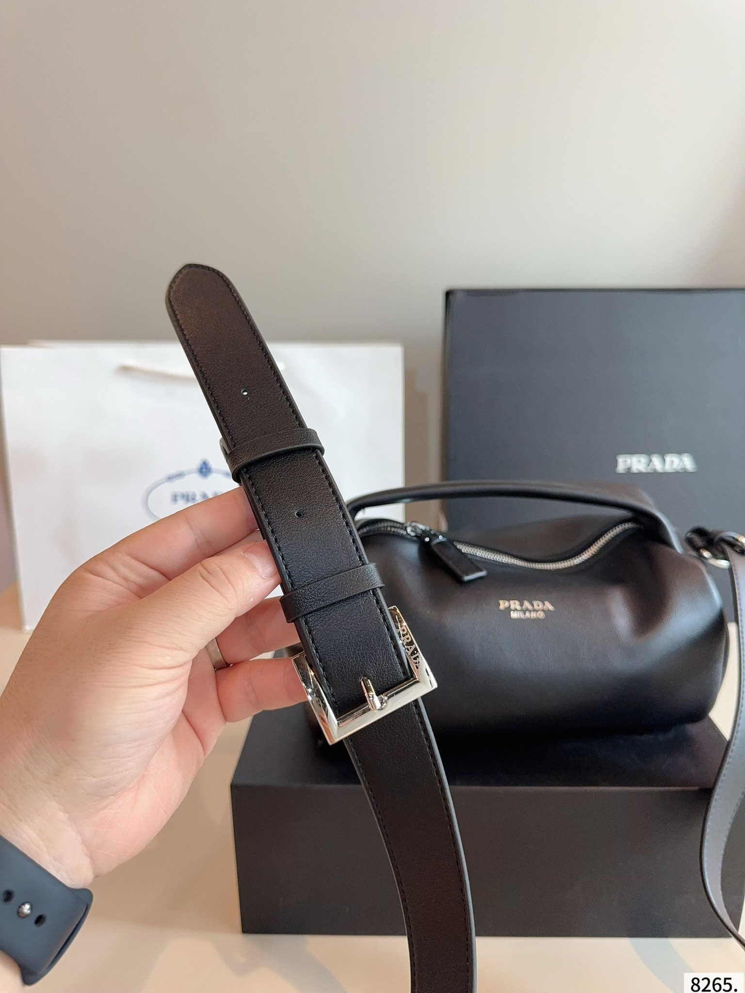 【PRADA公式旗艦店】プラダ HOBO ショルダーバッグ★大人気定番商品