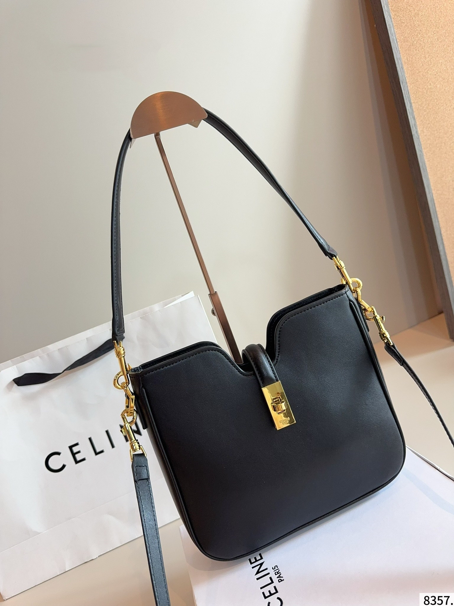 【CELINE公式旗艦店】セリーヌ 凱旋門 ショルダーバッグ