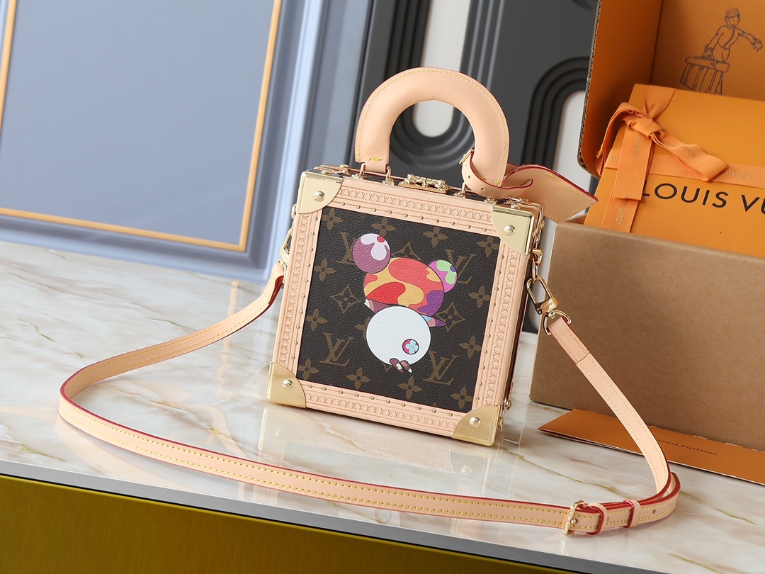 LOUIS VUITTON（ルイヴィトン）Mini Square Trunkバッグ M14040 M13127