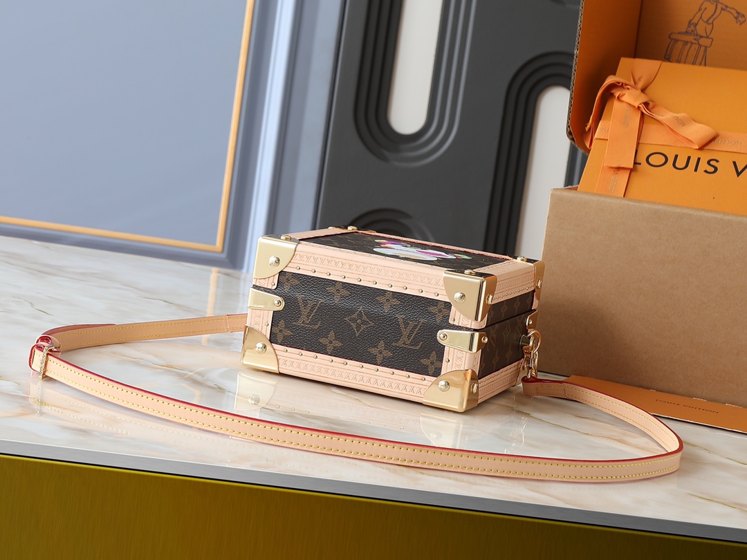 LOUIS VUITTON（ルイヴィトン）Mini Square Trunkバッグ M14040 M13127