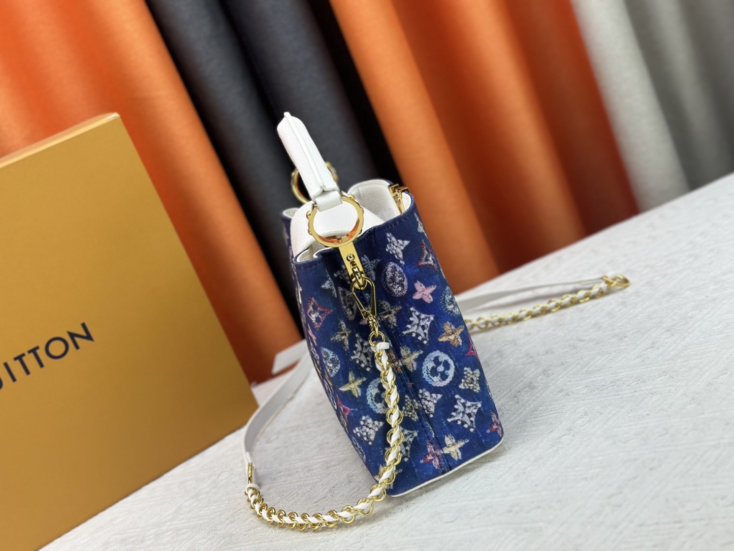 LOUIS VUITTON（ルイヴィトン）CAPUCINES ハンドバッグ M59939 M94519