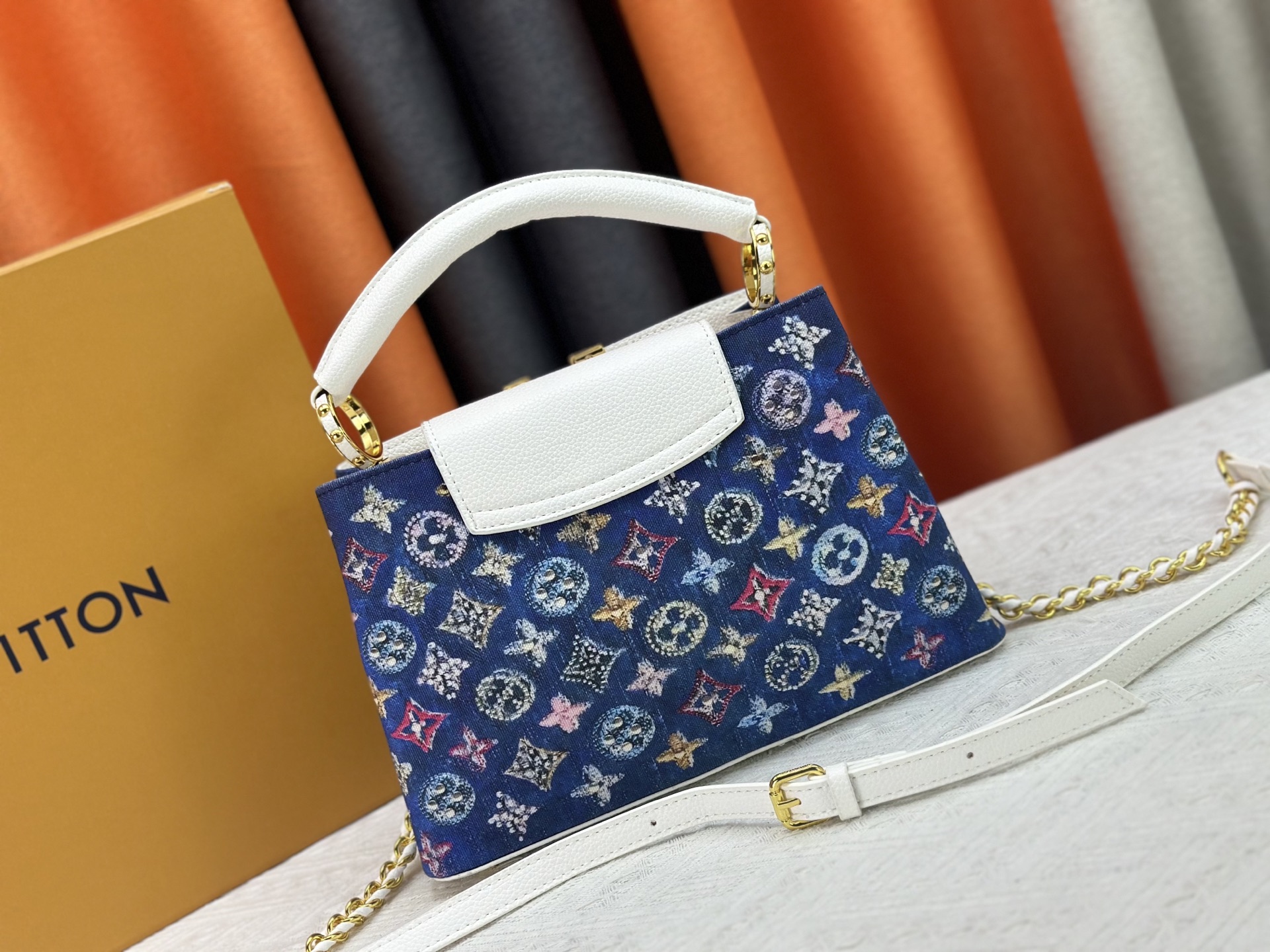 LOUIS VUITTON（ルイヴィトン）CAPUCINES ハンドバッグ M59939 M94519