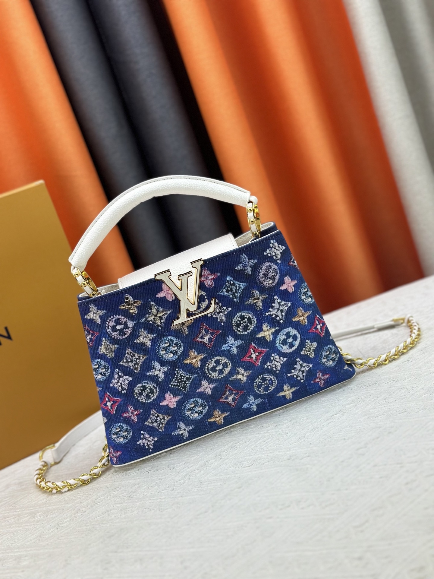 LOUIS VUITTON（ルイヴィトン）CAPUCINES ハンドバッグ M59939 M94519