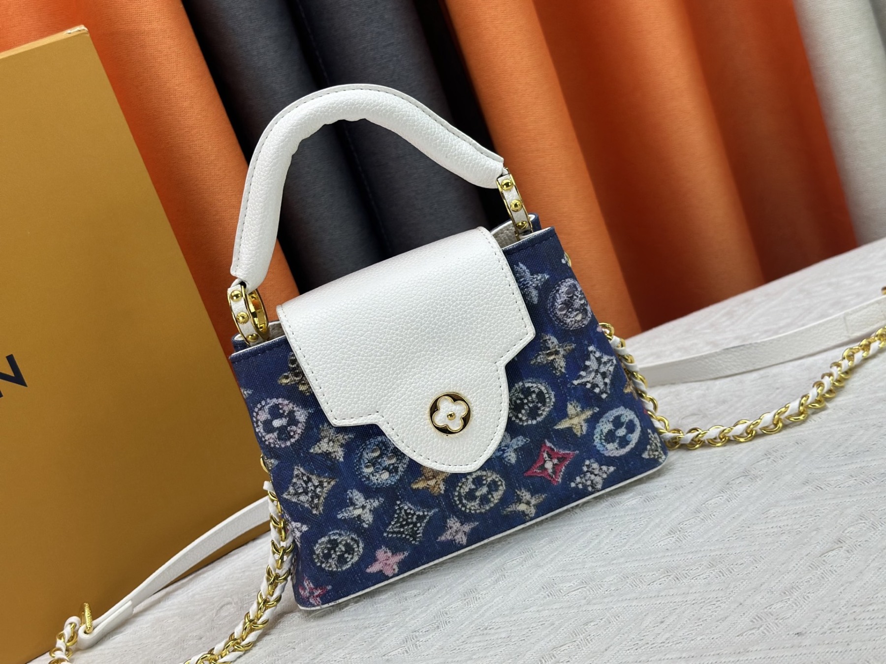LOUIS VUITTON（ルイヴィトン）CAPUCINES ハンドバッグ M59939 M94519