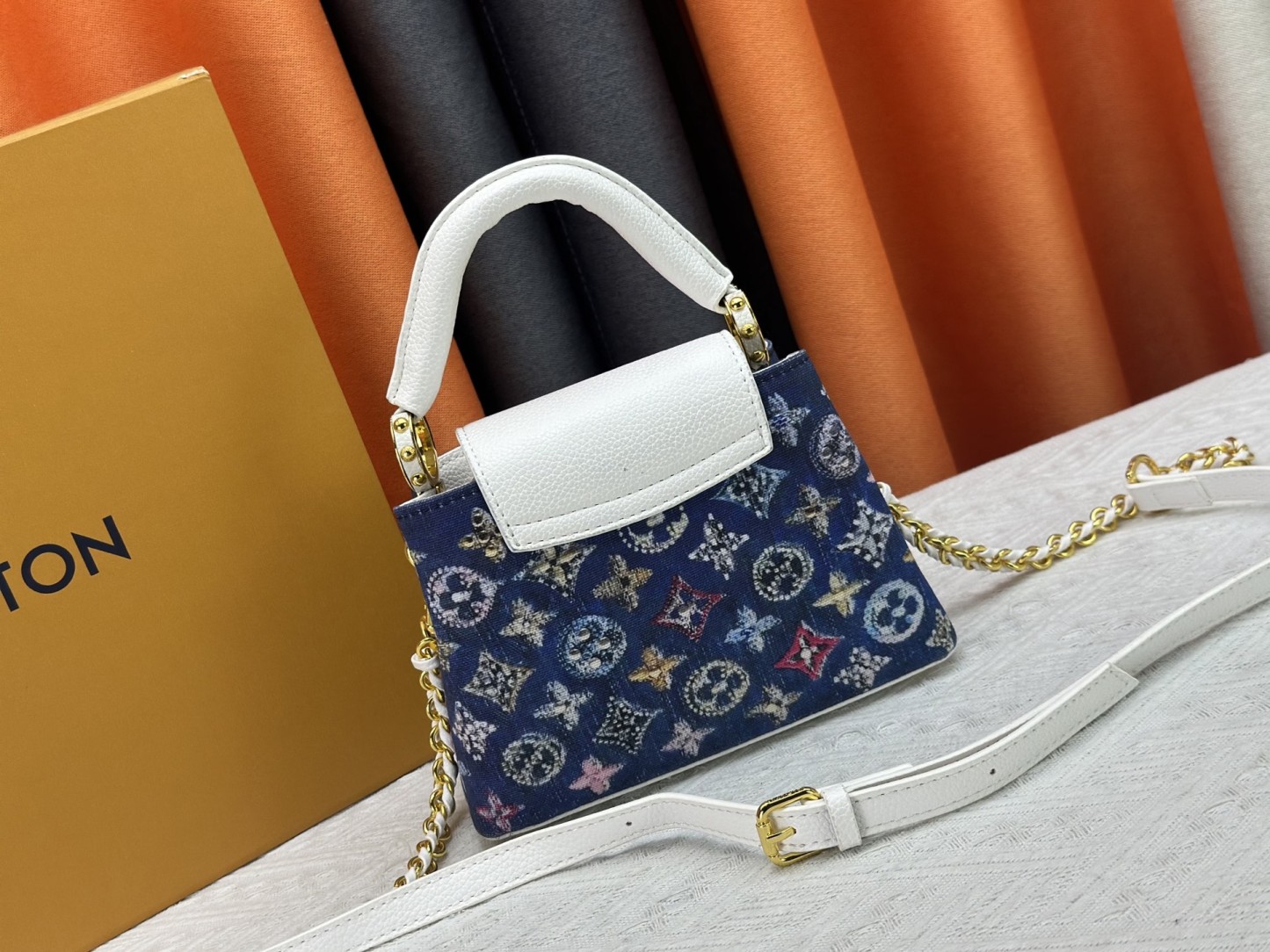 LOUIS VUITTON（ルイヴィトン）CAPUCINES ハンドバッグ M59939 M94519