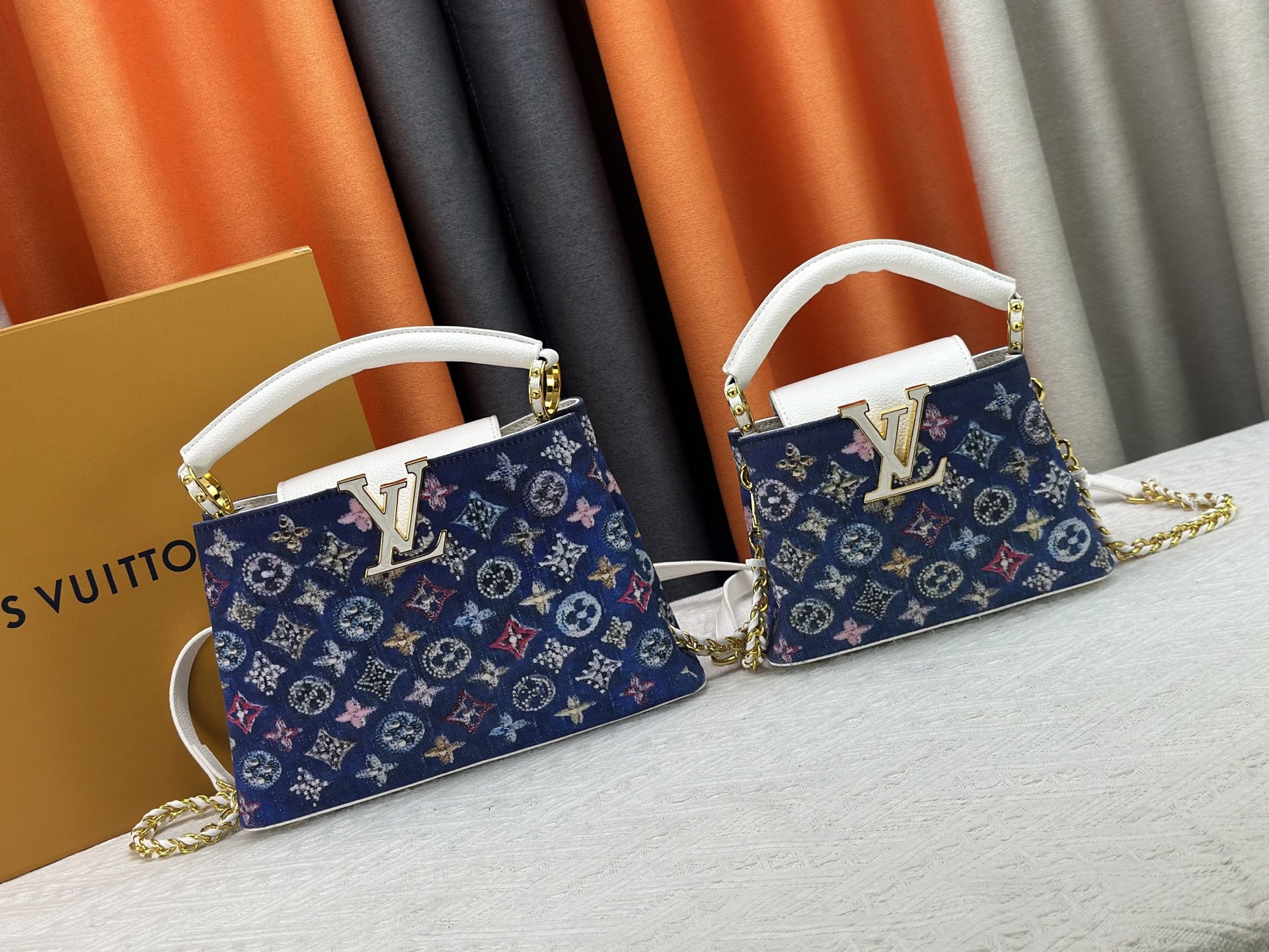 LOUIS VUITTON（ルイヴィトン）CAPUCINES ハンドバッグ M59939 M94519