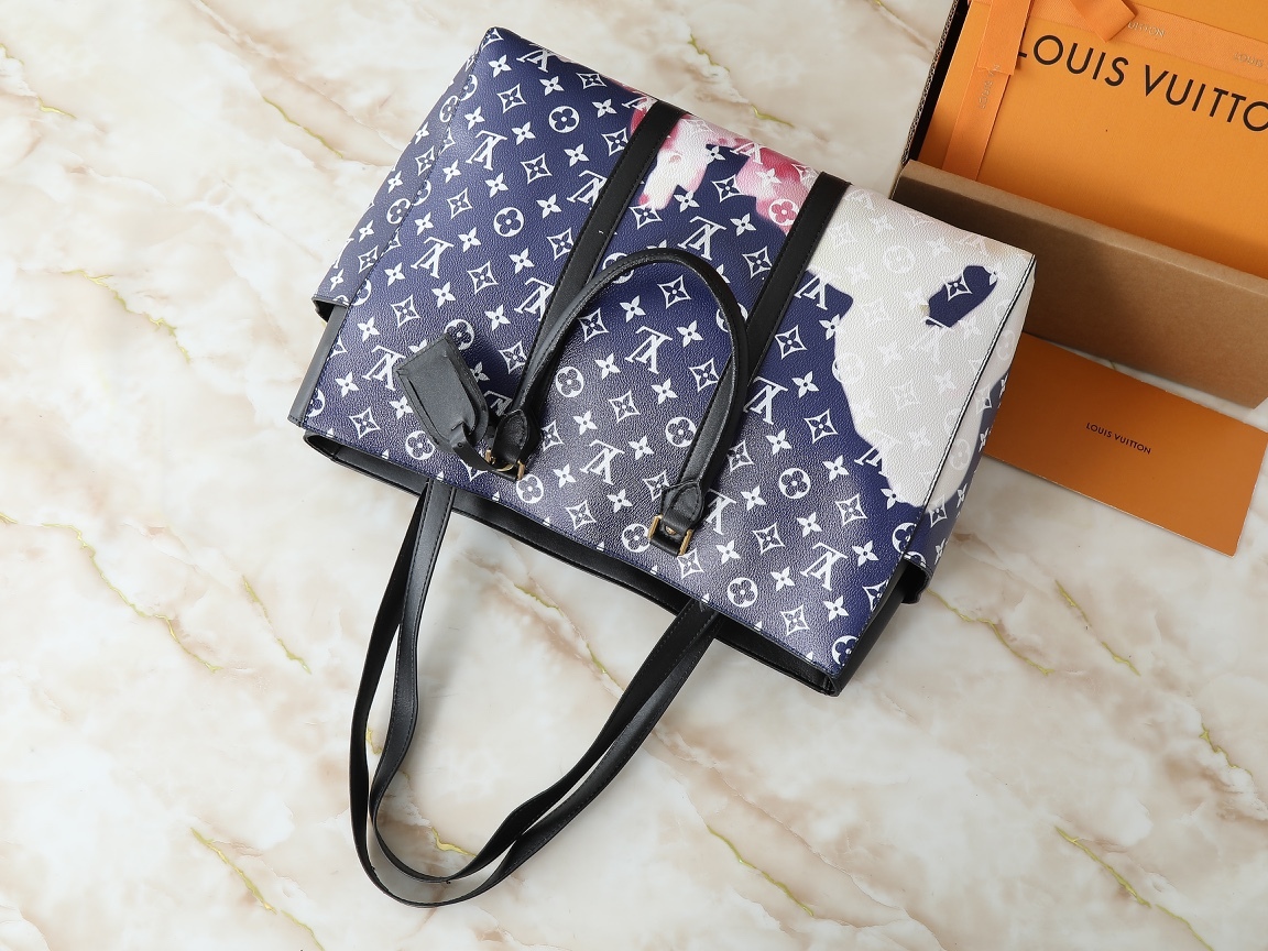 LOUIS VUITTON（ルイヴィトン）Sac Plat ハンドバッグ M46451 M46812