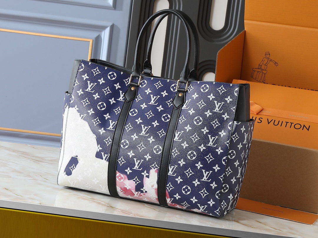 LOUIS VUITTON（ルイヴィトン）Sac Plat ハンドバッグ M46451 M46812