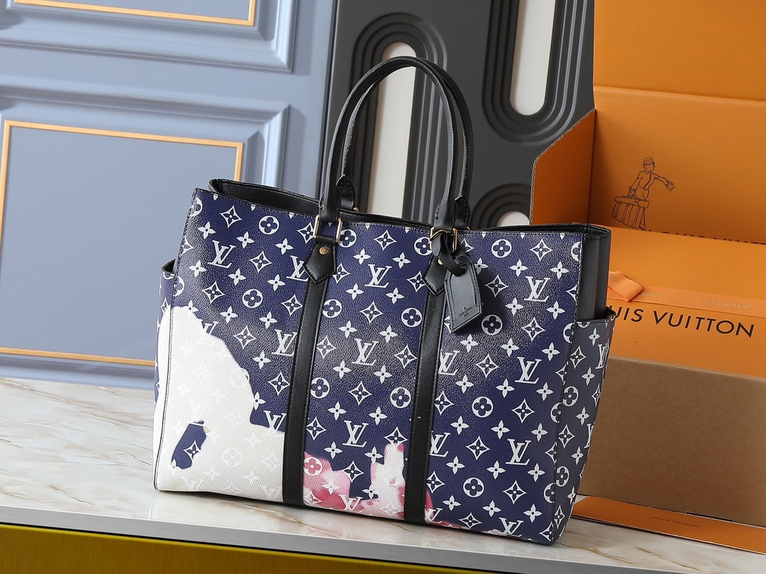 LOUIS VUITTON（ルイヴィトン）Sac Plat ハンドバッグ M46451 M46812