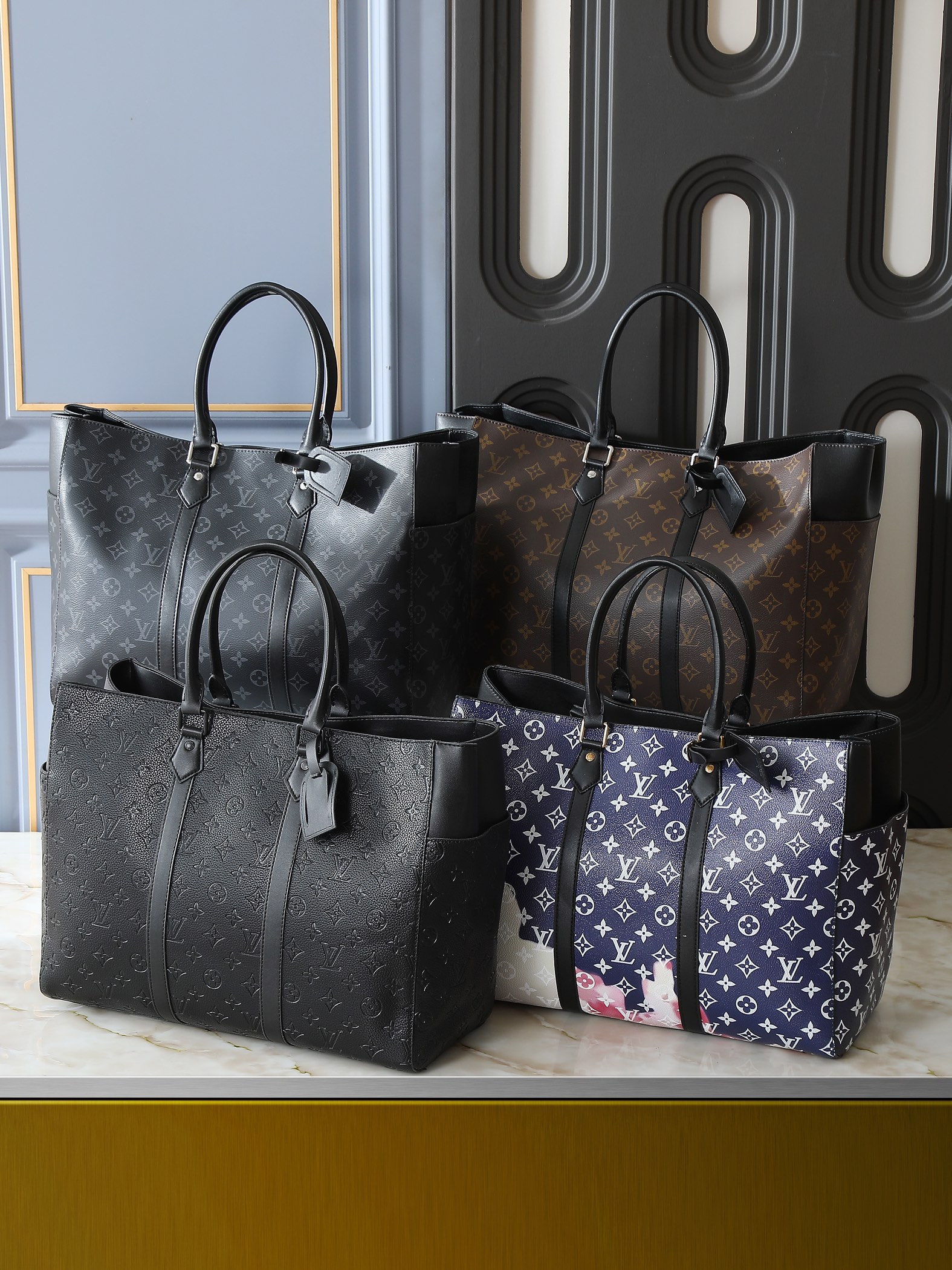 LOUIS VUITTON（ルイヴィトン）Sac Plat ハンドバッグ M46451 M46812