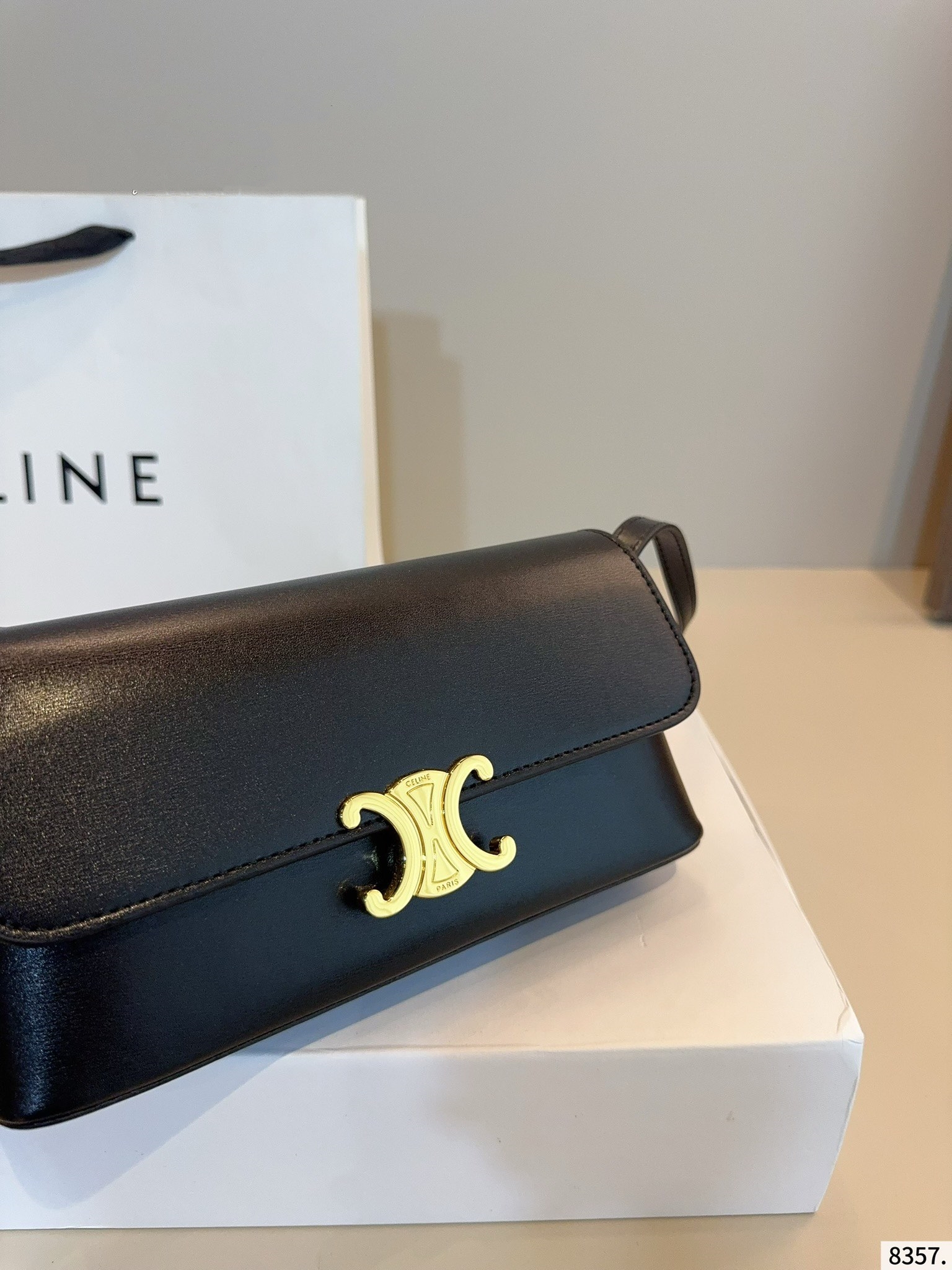 【CELINE公式旗艦店】セリーヌ 凱旋門 ショルダーバッグ