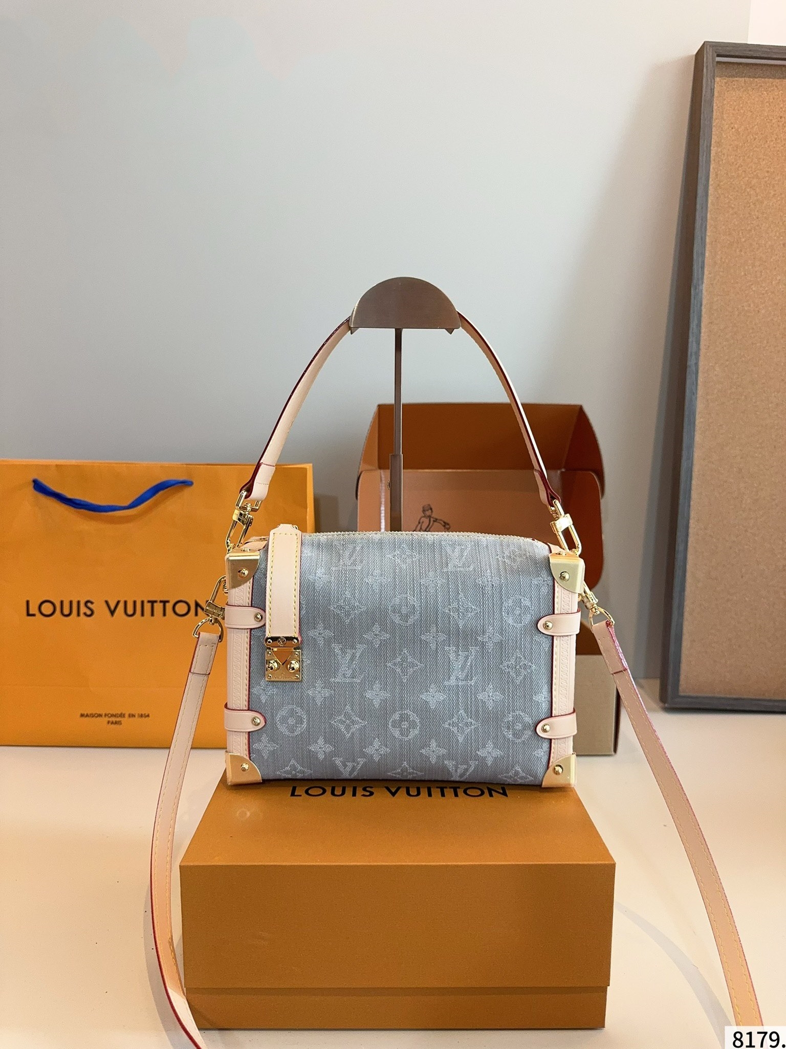 【LOUIS VUITTON旗艦店】ルイヴィトン TRUNK デニングソフトケース