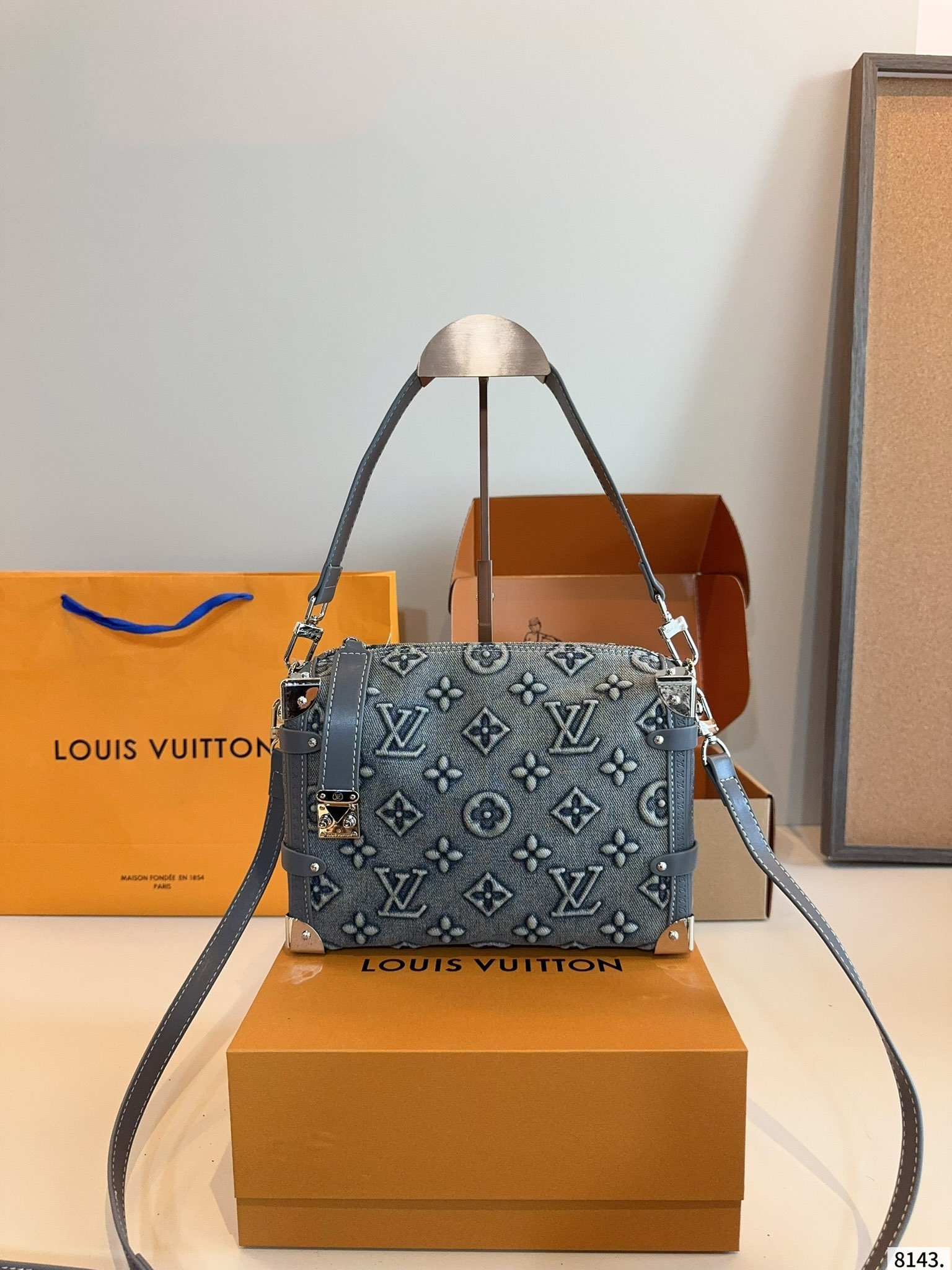 【LOUIS VUITTON旗艦店】ルイヴィトン TRUNK デニングソフトケース