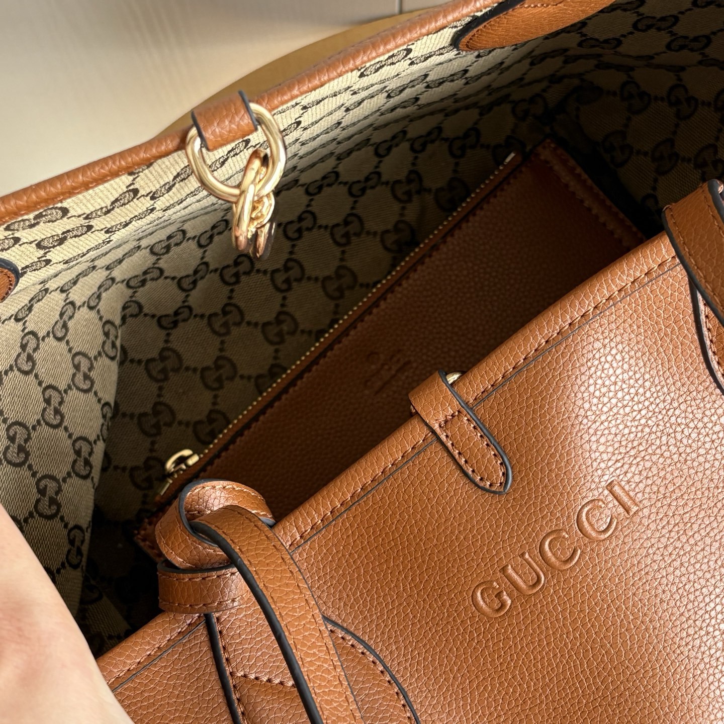 【GUCCI公式旗艦店】グッチ 定番ハンドバッグ 大人気好評！