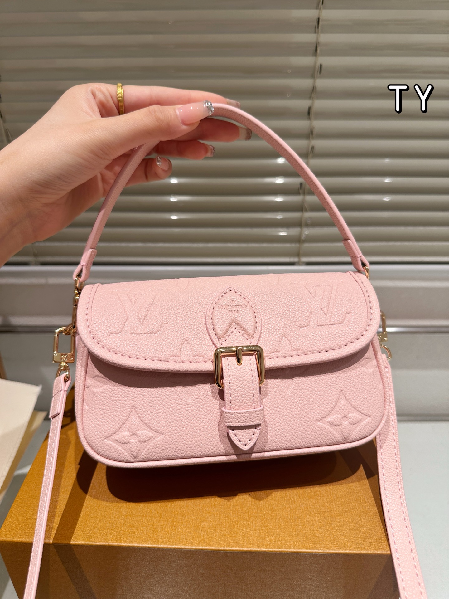 LOUIS VUITTON ルイヴィトン M83566 nano Diane ショルダーバッグ