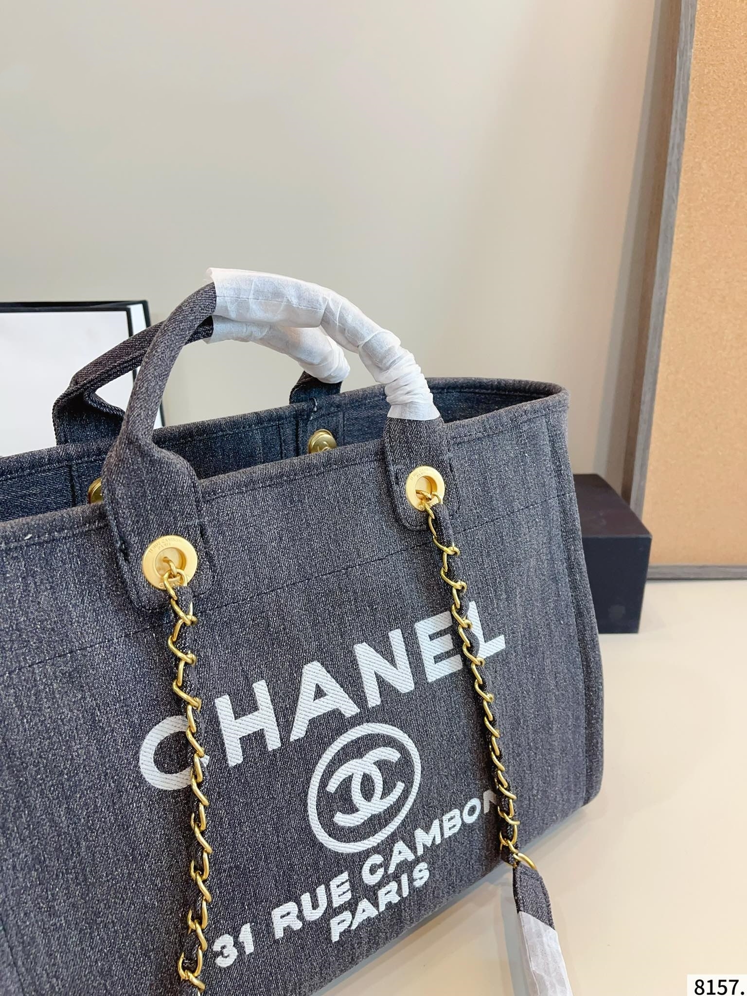 【CHANEL公式旗艦店】シャネル デニムバッグ ハンドバッグ★人気商品★