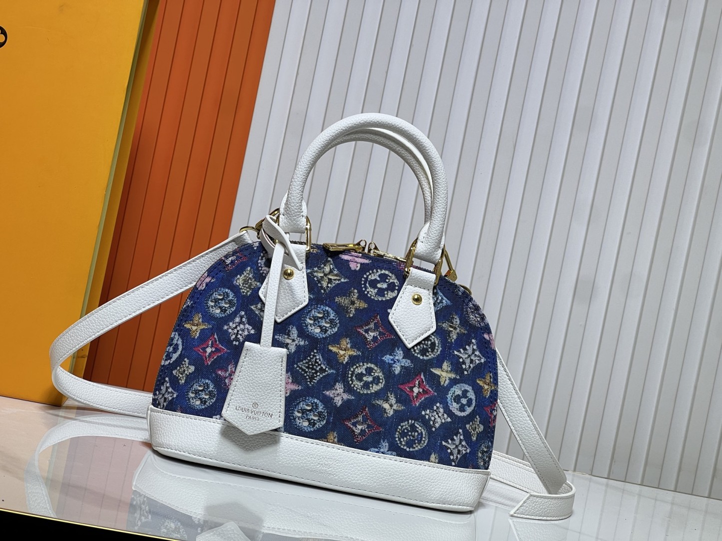 LOUIS VUITTON ルイヴィトン Alma BB 新作デニムバッグ