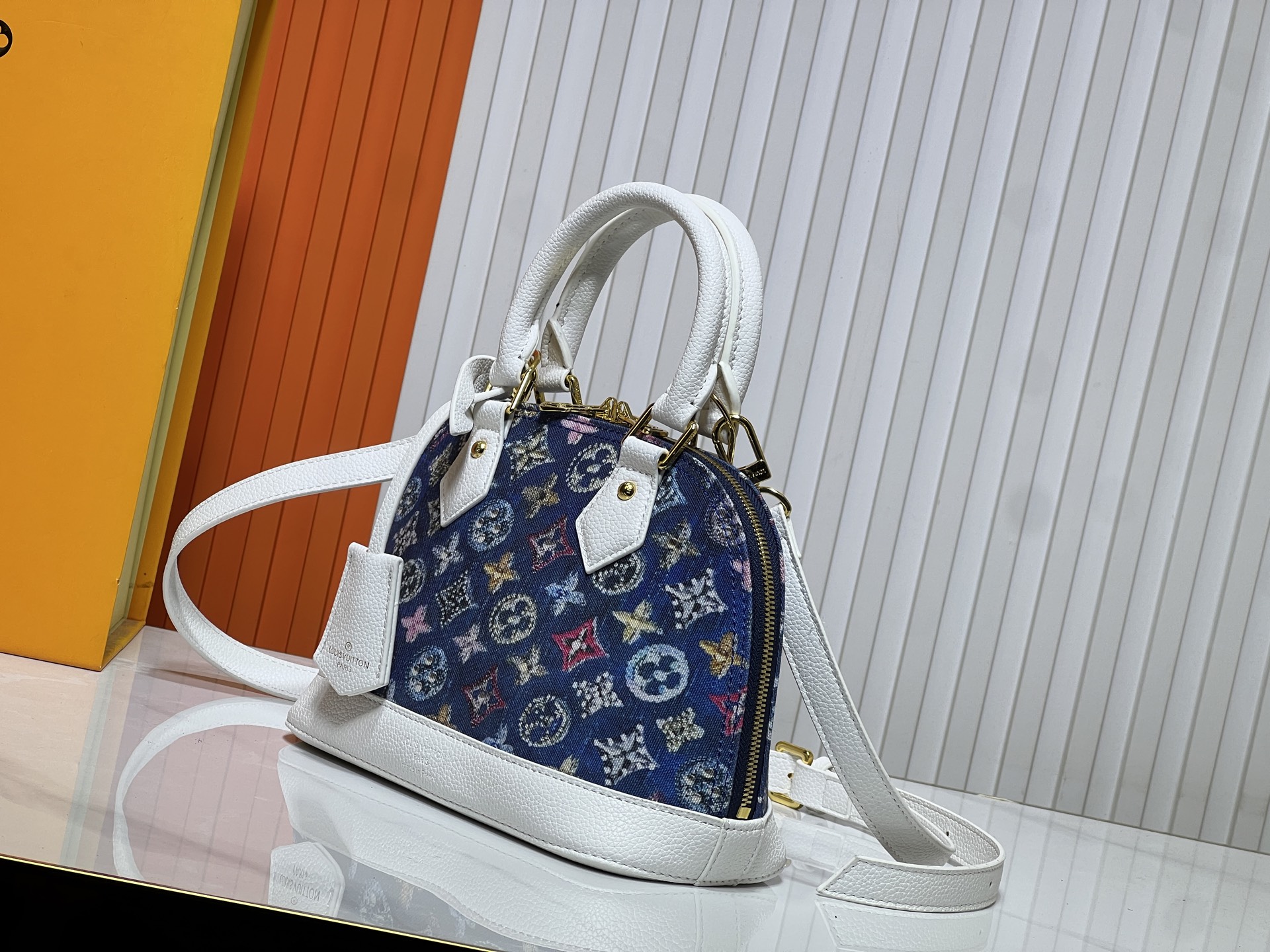 LOUIS VUITTON ルイヴィトン Alma BB 新作デニムバッグ