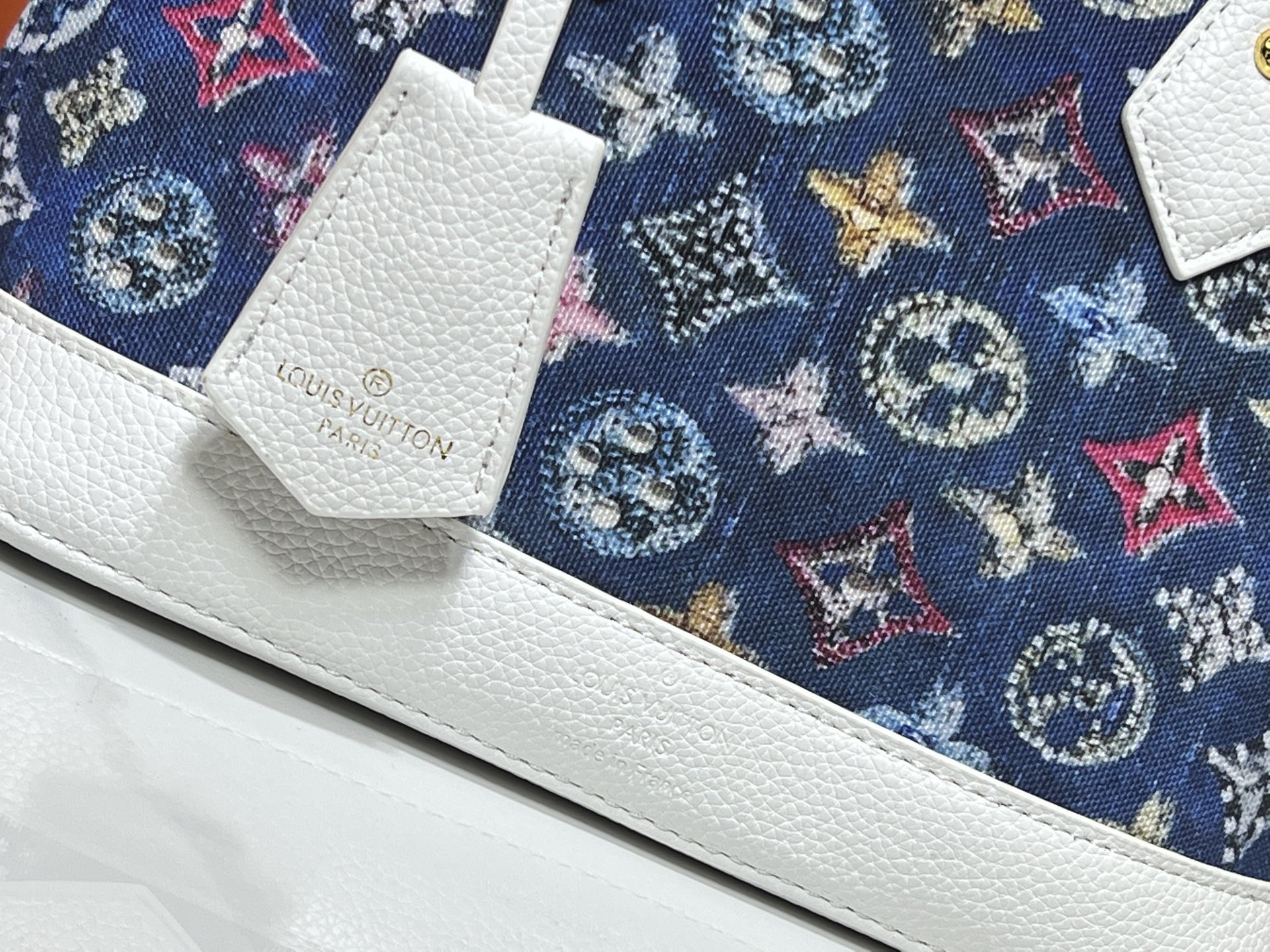 LOUIS VUITTON ルイヴィトン Alma BB 新作デニムバッグ