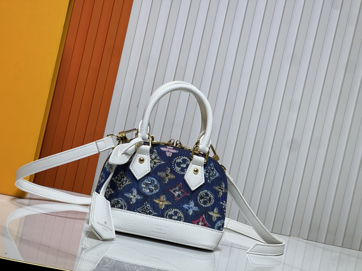 LOUIS VUITTON ルイヴィトン Alma BB 新作デニムバッグ