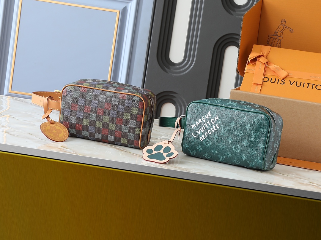 LOUIS VUITTON ルイヴィトン Locker Dopp Kit ハンドバッグ N00151 M12688