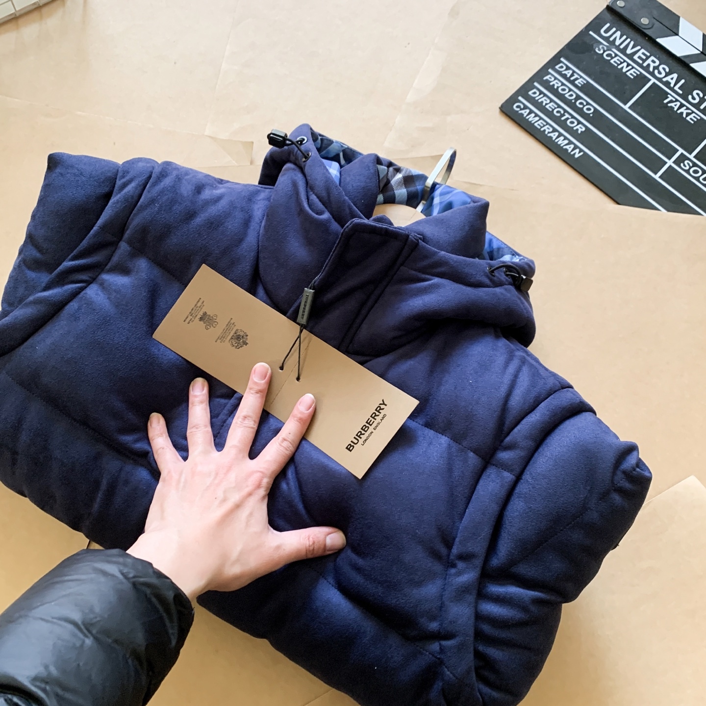 【BUREERRY旗艦店】（バーバリー）着脱式ダウンジャケット、ご好評に付き再入荷！