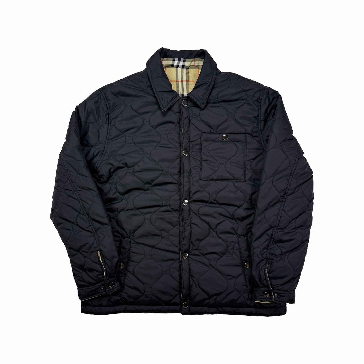 【BURBERRY旗艦店】バーバリー リバーシブル ジャケット 、ご好評に付き再入荷！