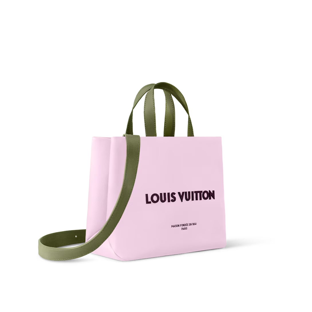 【鮮やかカラーが目を惹く♪】LV × ミニショッパーバッグ M15238